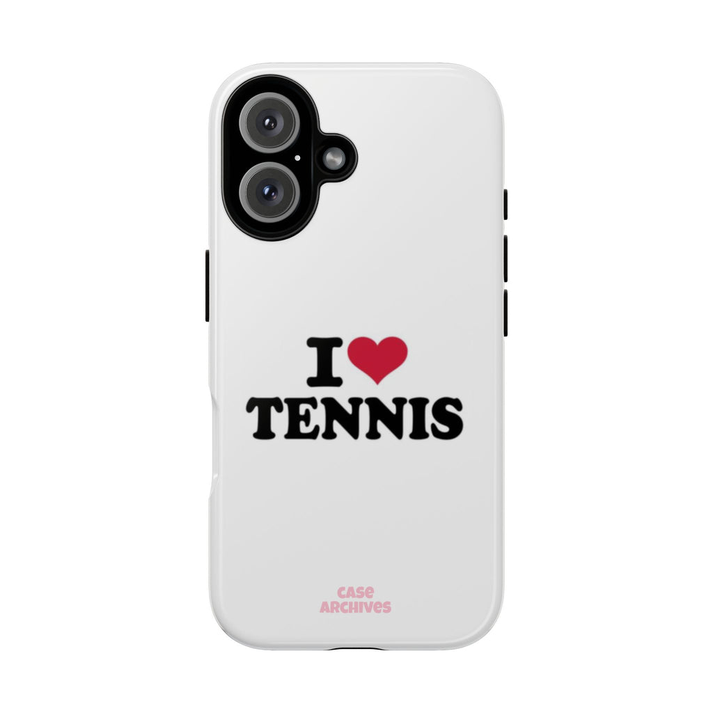 I LOVE  Tennis Phone Case