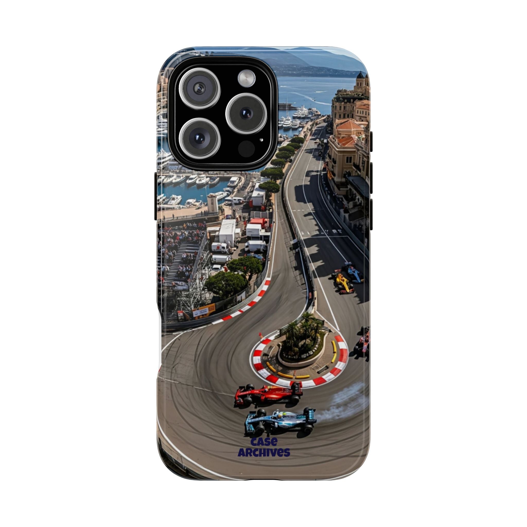 F1 Circuit Phone Case – Monaco Grand Prix Track Design
