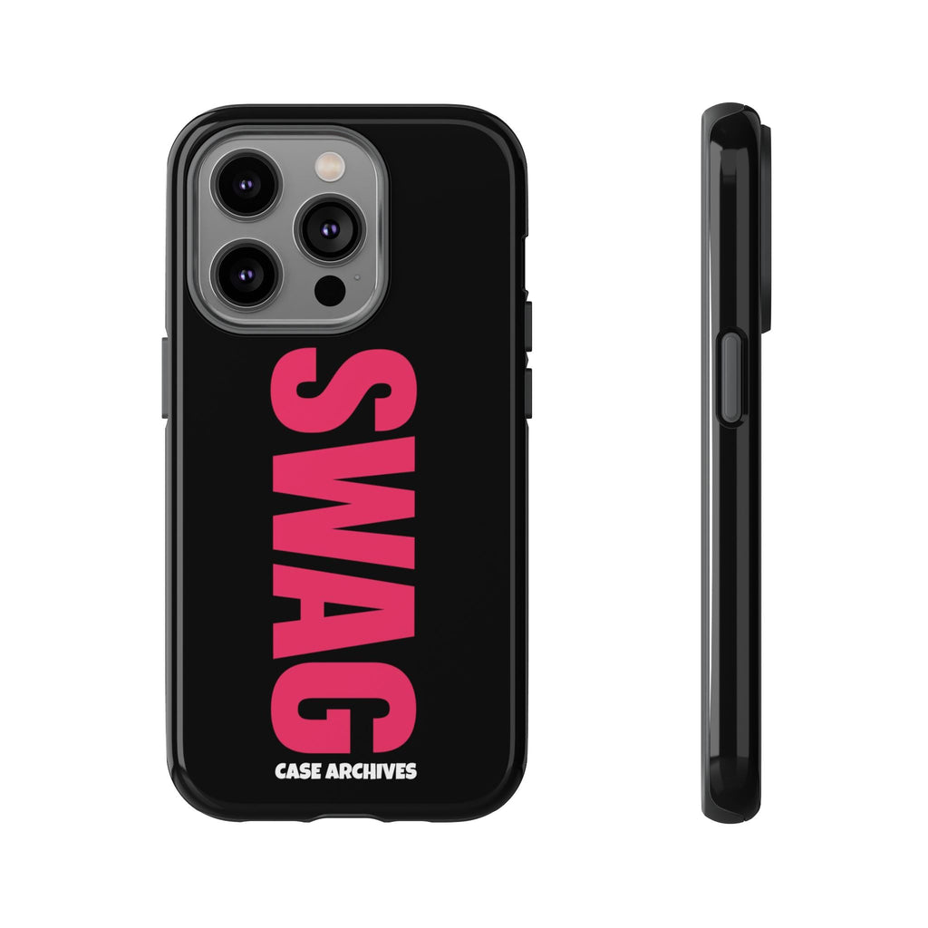 SWAG Vertical Text phone case | Tough Case