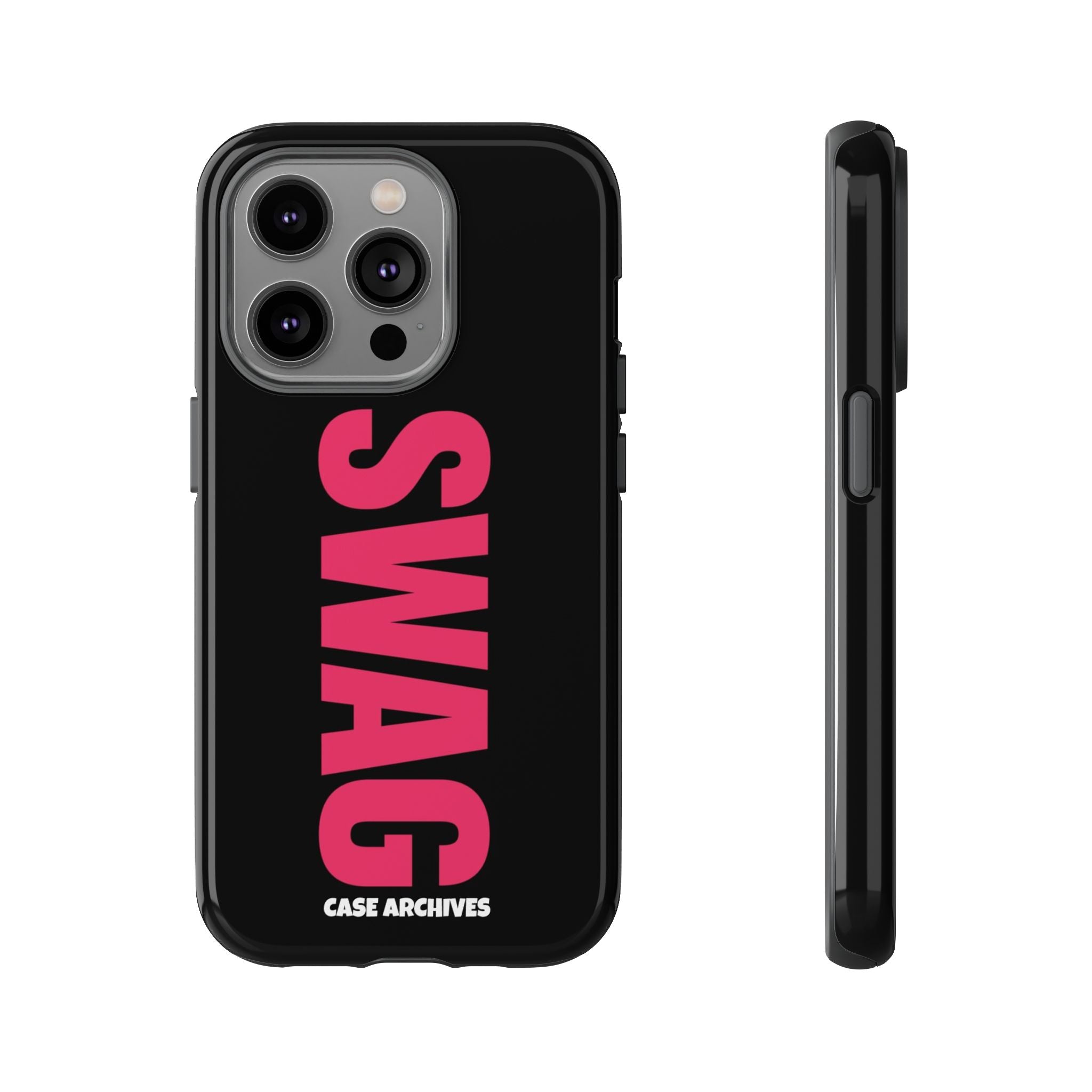 SWAG Vertical Text phone case | Tough Case