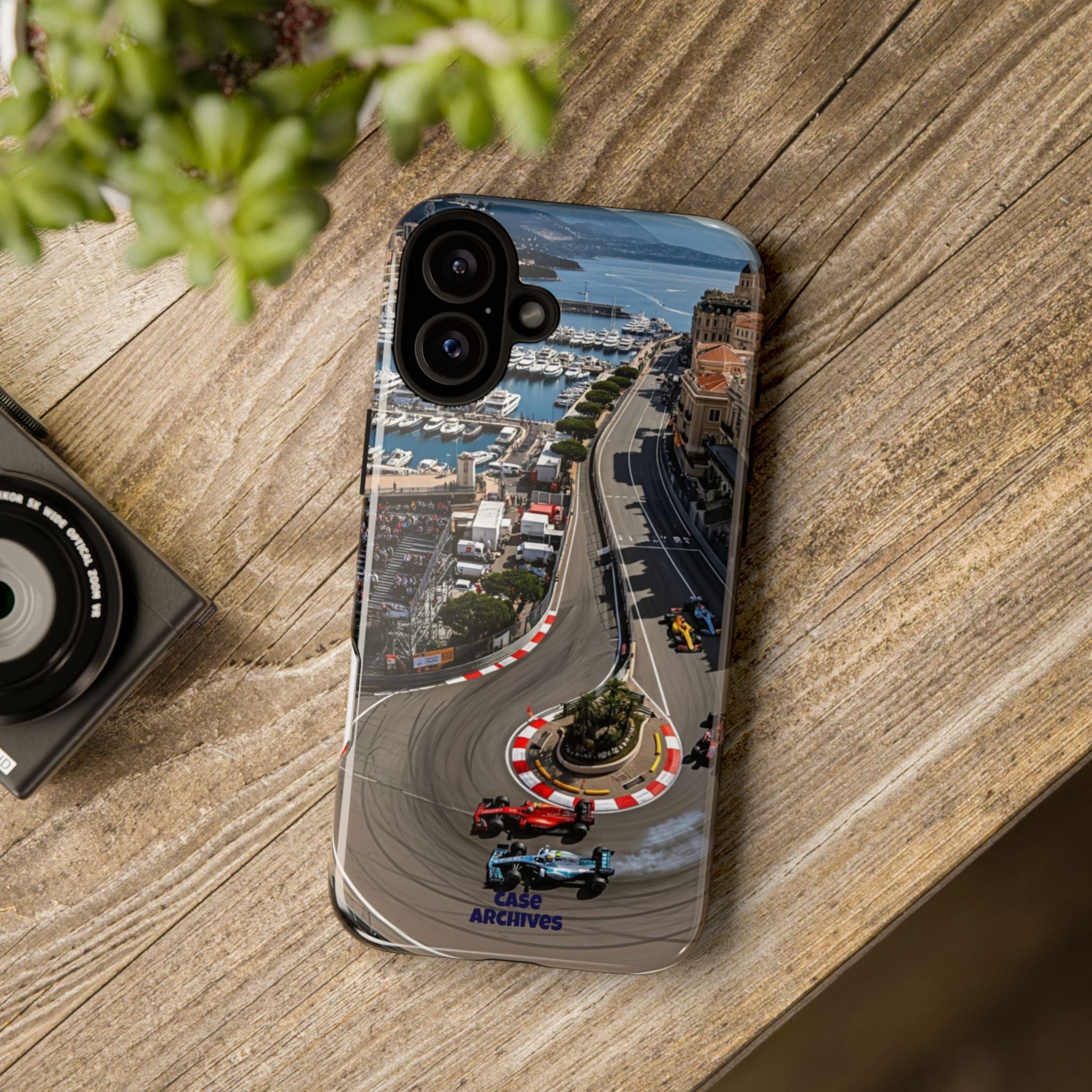 F1 Circuit Phone Case – Monaco Grand Prix Track Design