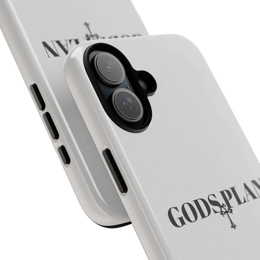God's Plan Tough Phone Case — Minimal Faith-Inspired Protective Cover