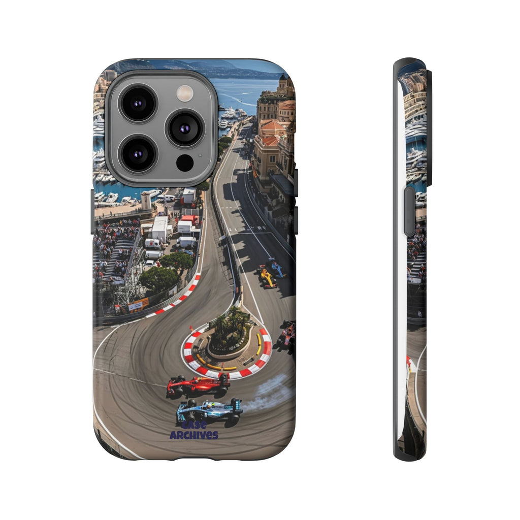 F1 Circuit Phone Case – Monaco Grand Prix Track Design