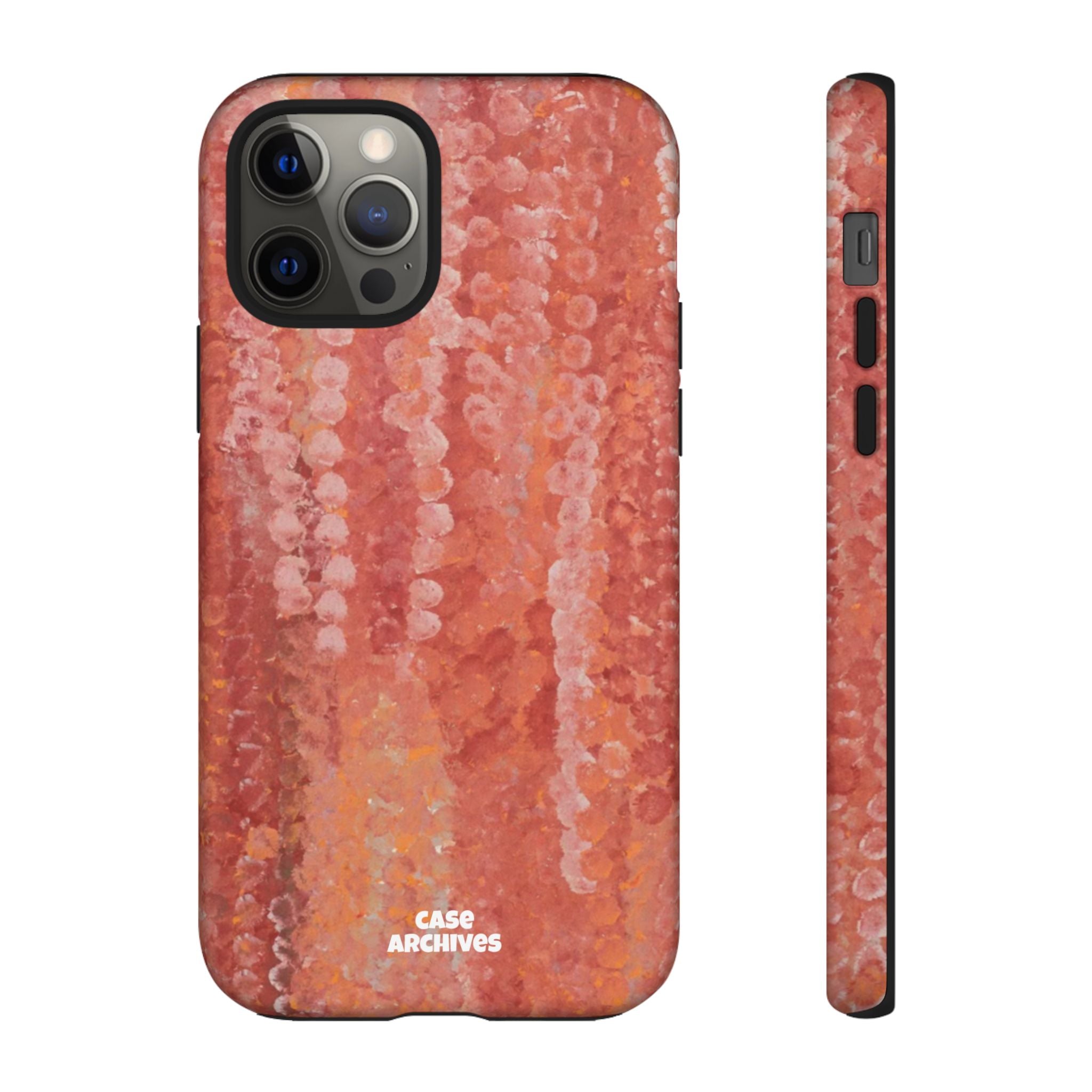 Sequin Coral Tough Phone Case