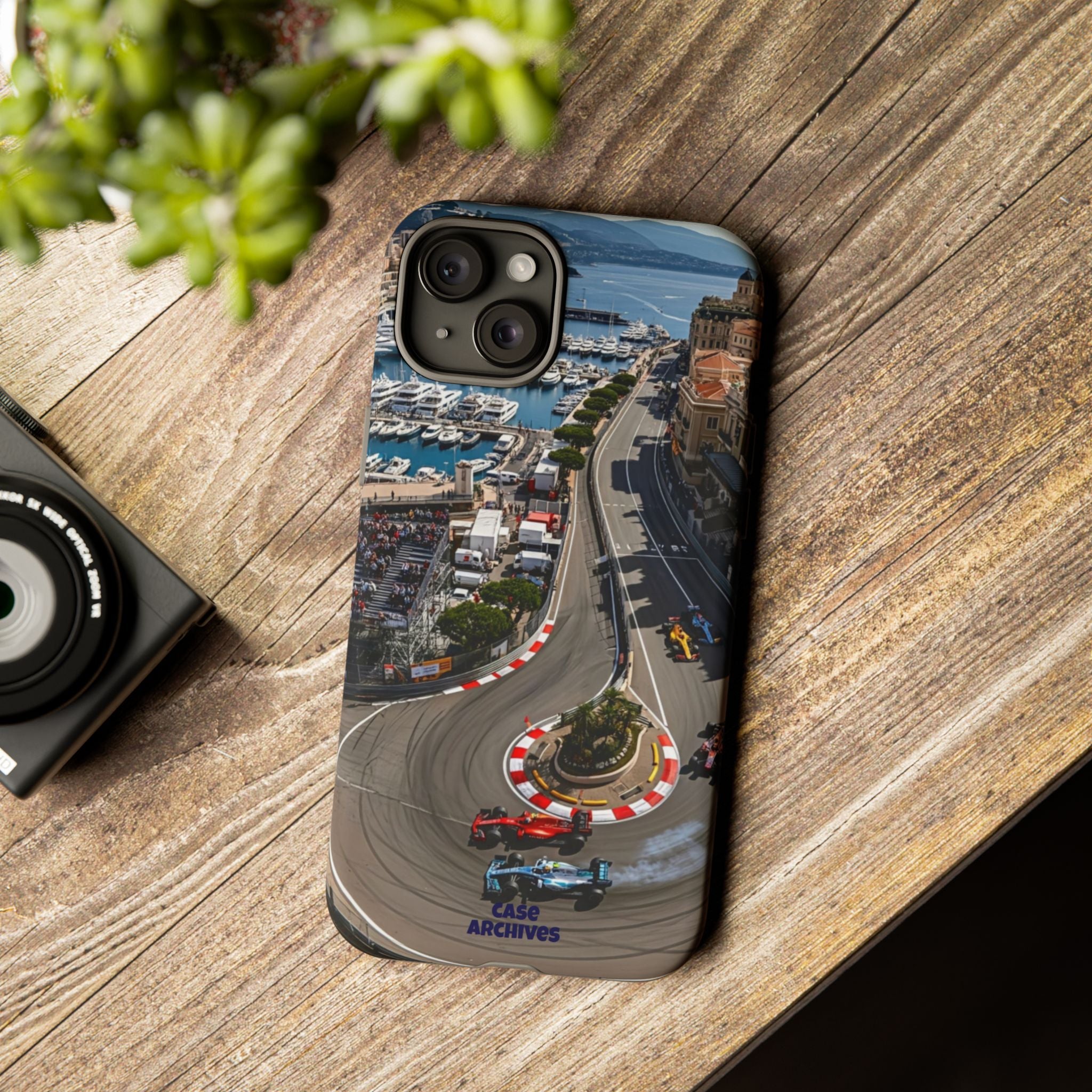 F1 Circuit Phone Case – Monaco Grand Prix Track Design
