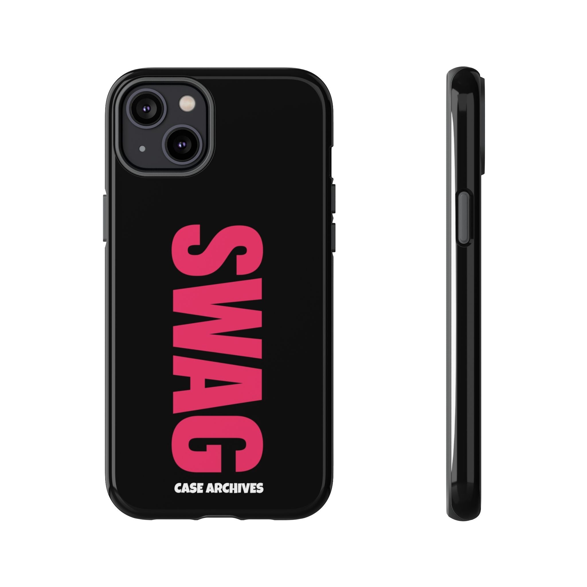 SWAG Vertical Text phone case | Tough Case