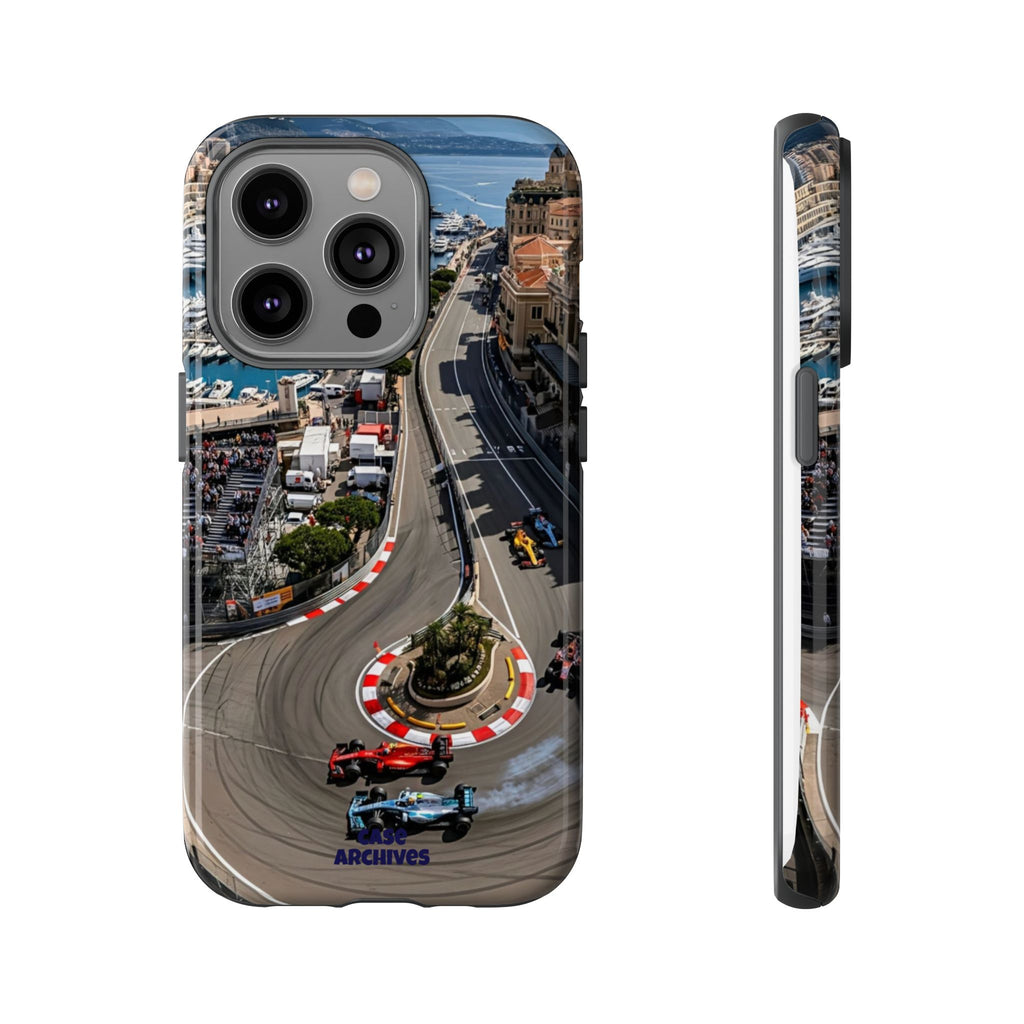 F1 Circuit Phone Case – Monaco Grand Prix Track Design