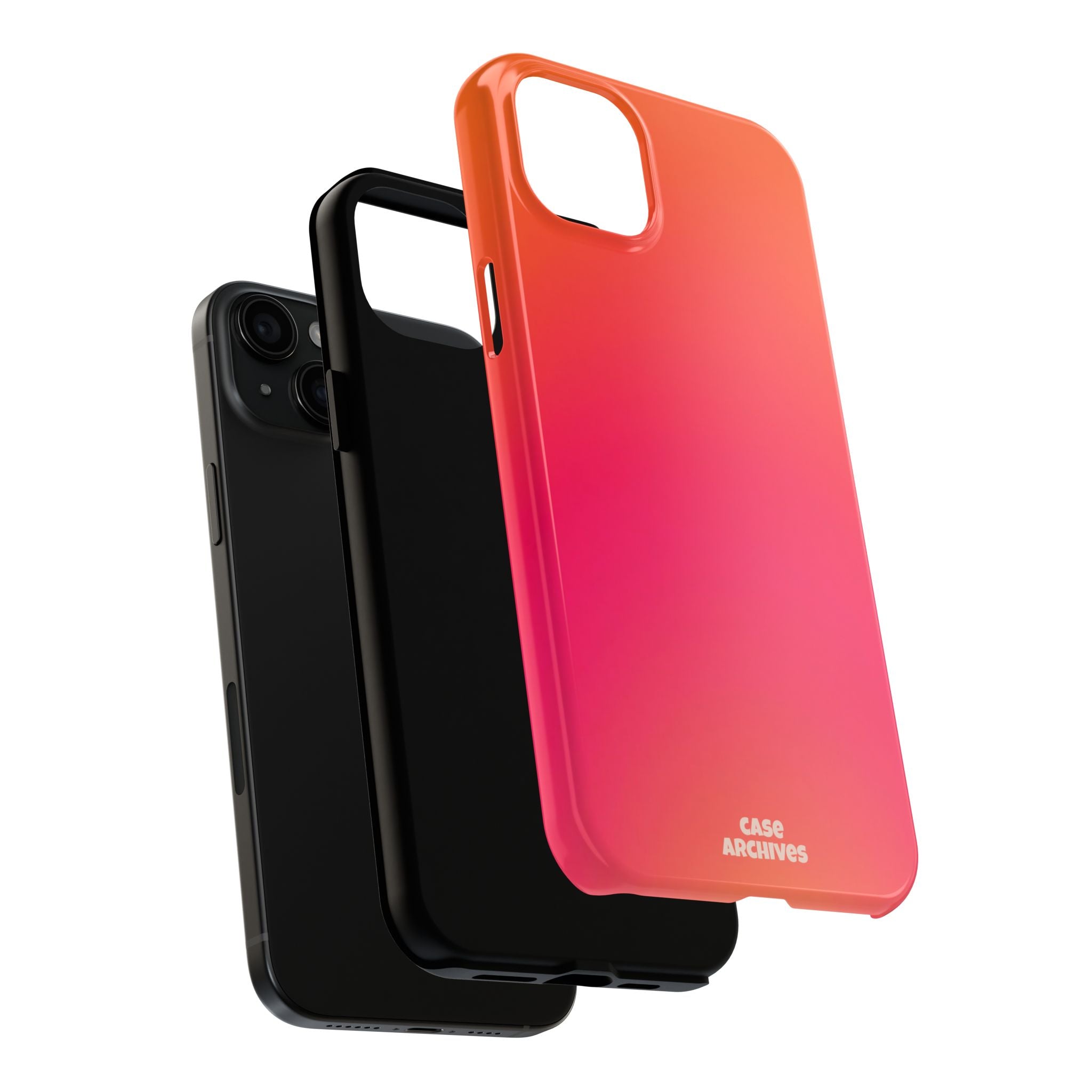 Gradient Tough Phone Case — Sunset Ombre Protective Phone Cover