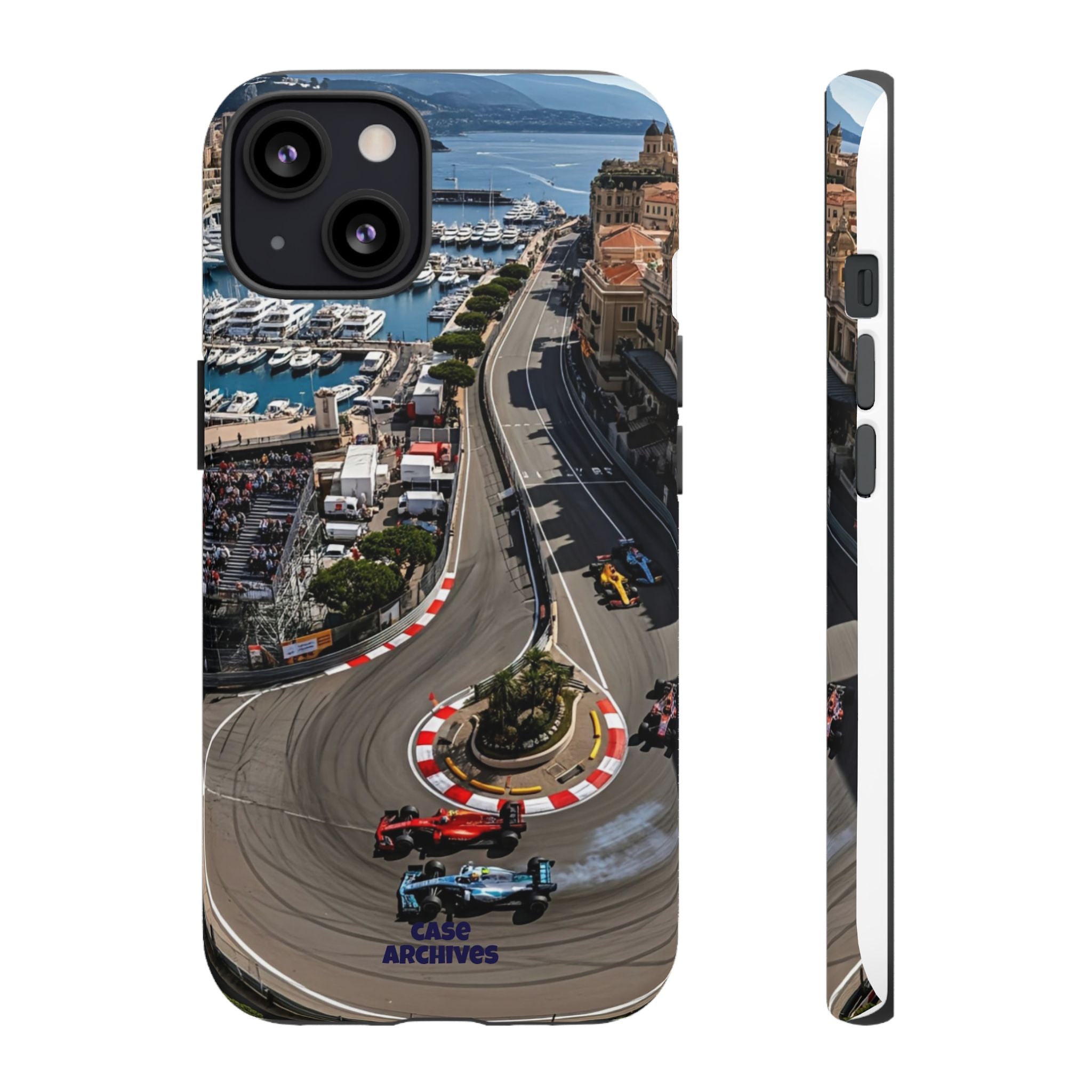 F1 Circuit Phone Case – Monaco Grand Prix Track Design