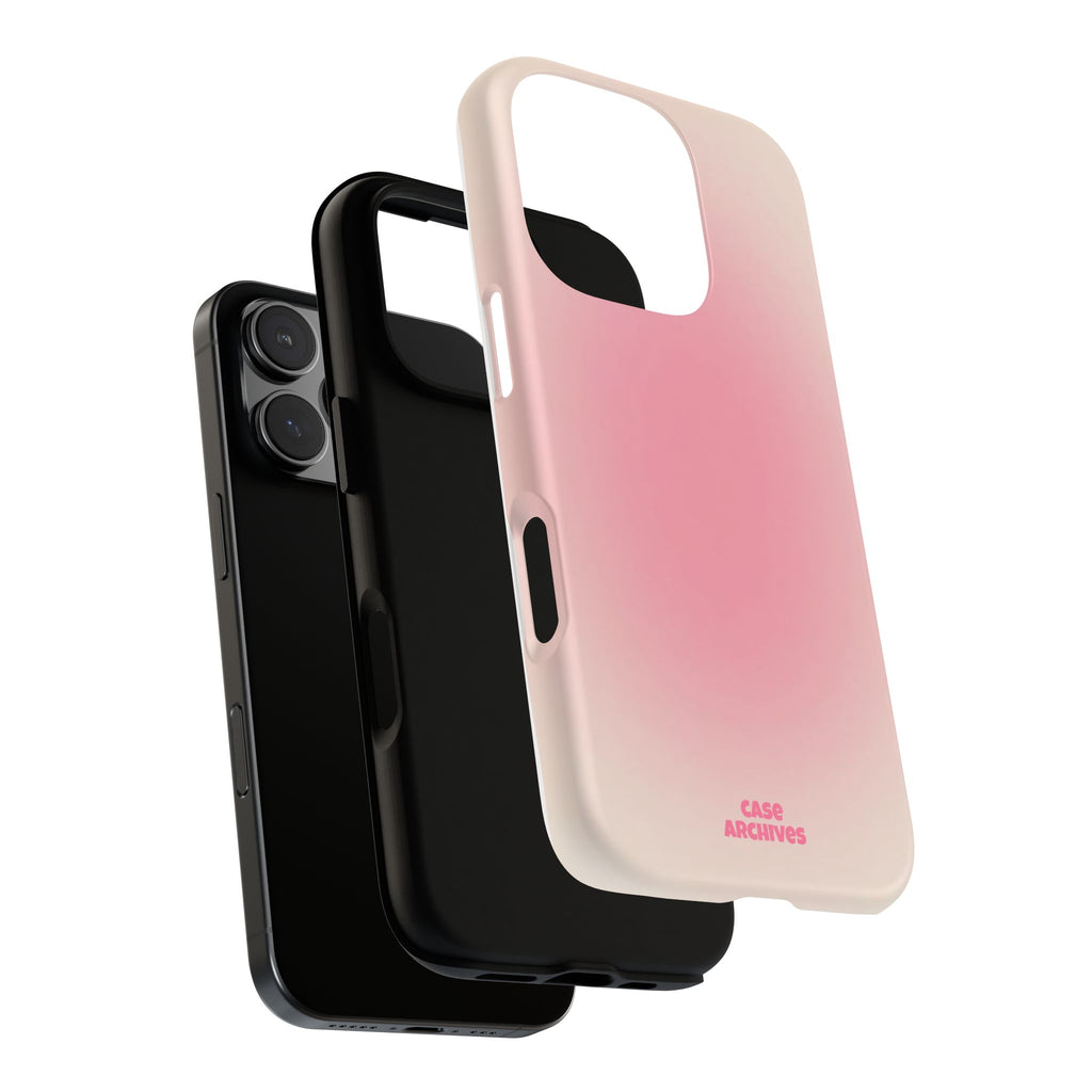 Tough Case – Pink Ombre Protective Phone Case