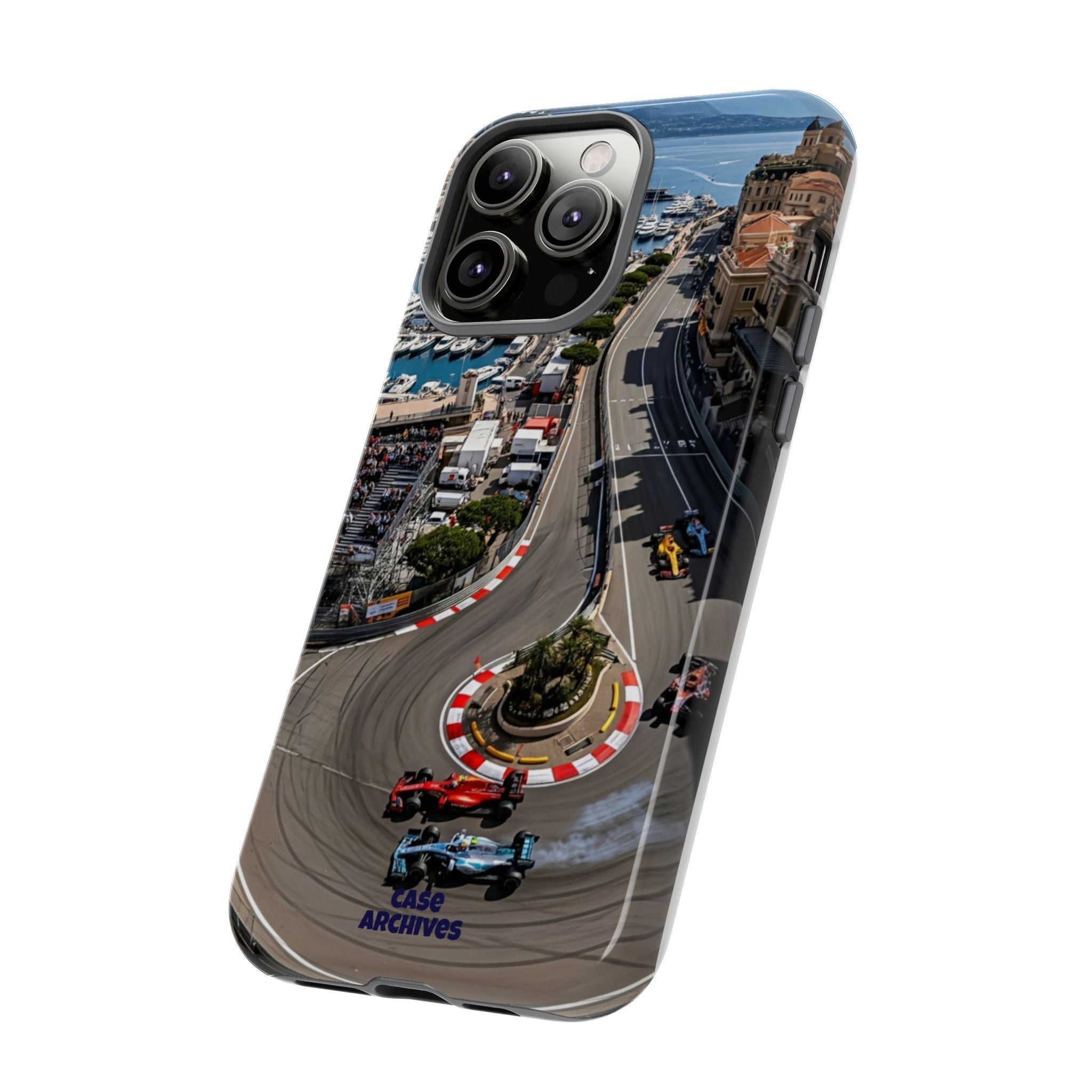 F1 Circuit Phone Case – Monaco Grand Prix Track Design