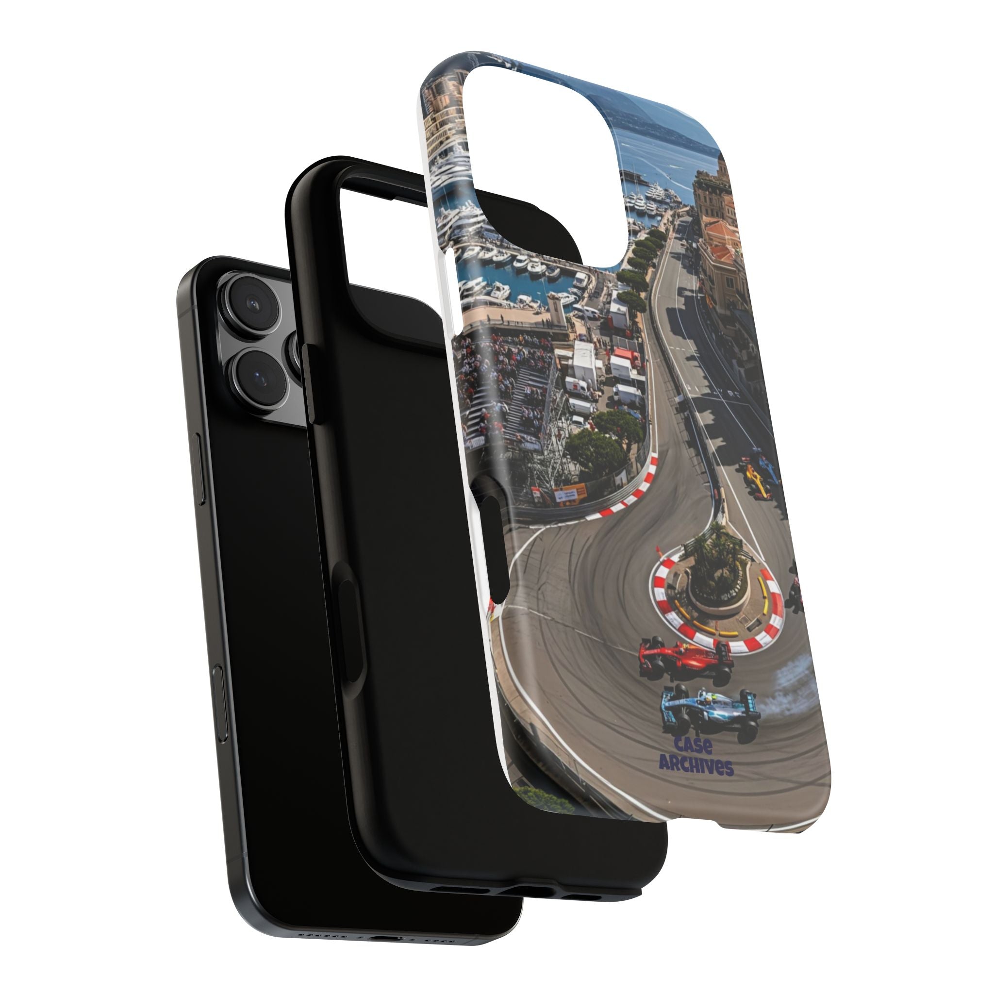 F1 Circuit Phone Case – Monaco Grand Prix Track Design