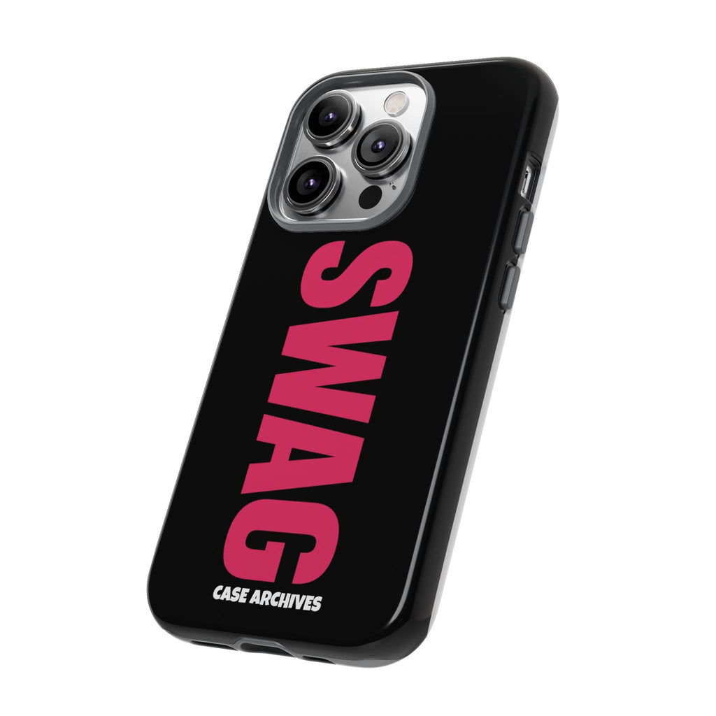 SWAG Vertical Text phone case | Tough Case