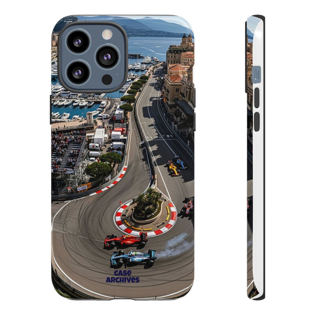 F1 Circuit Phone Case – Monaco Grand Prix Track Design