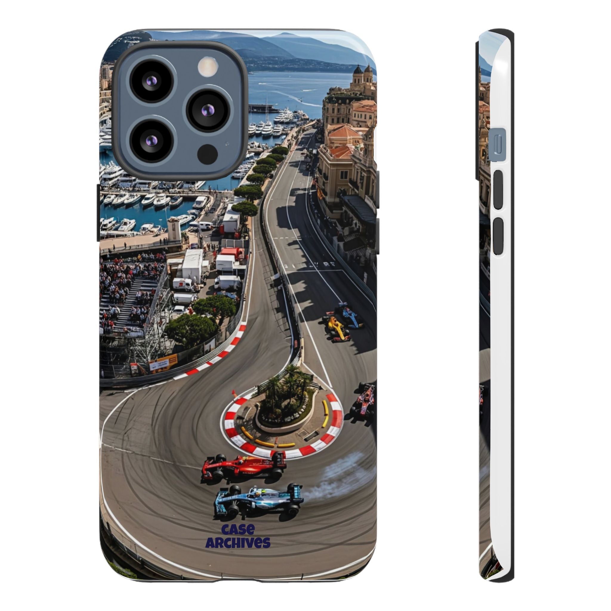F1 Circuit Phone Case – Monaco Grand Prix Track Design