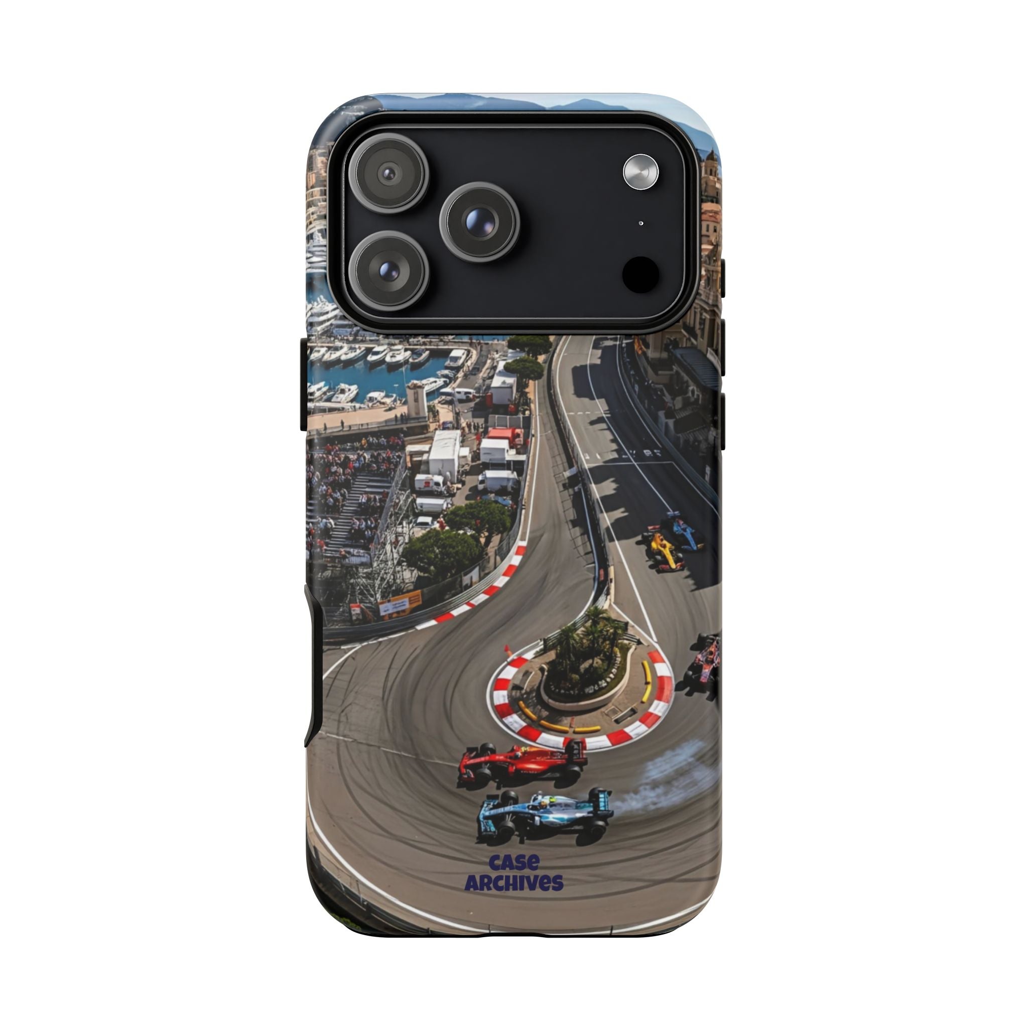 F1 Circuit Phone Case – Monaco Grand Prix Track Design