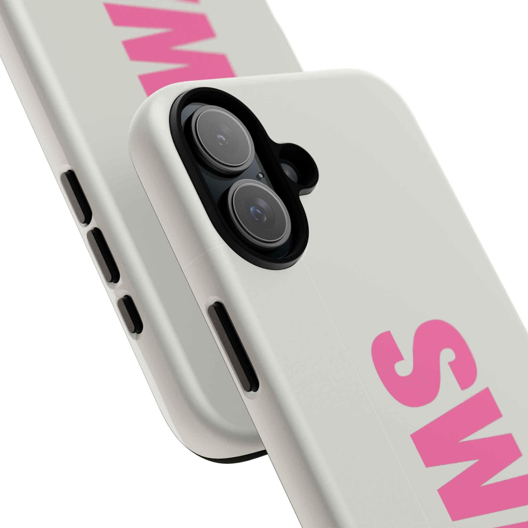 SWAG Phone Case — Bold Pink Vertical Text Tough Case