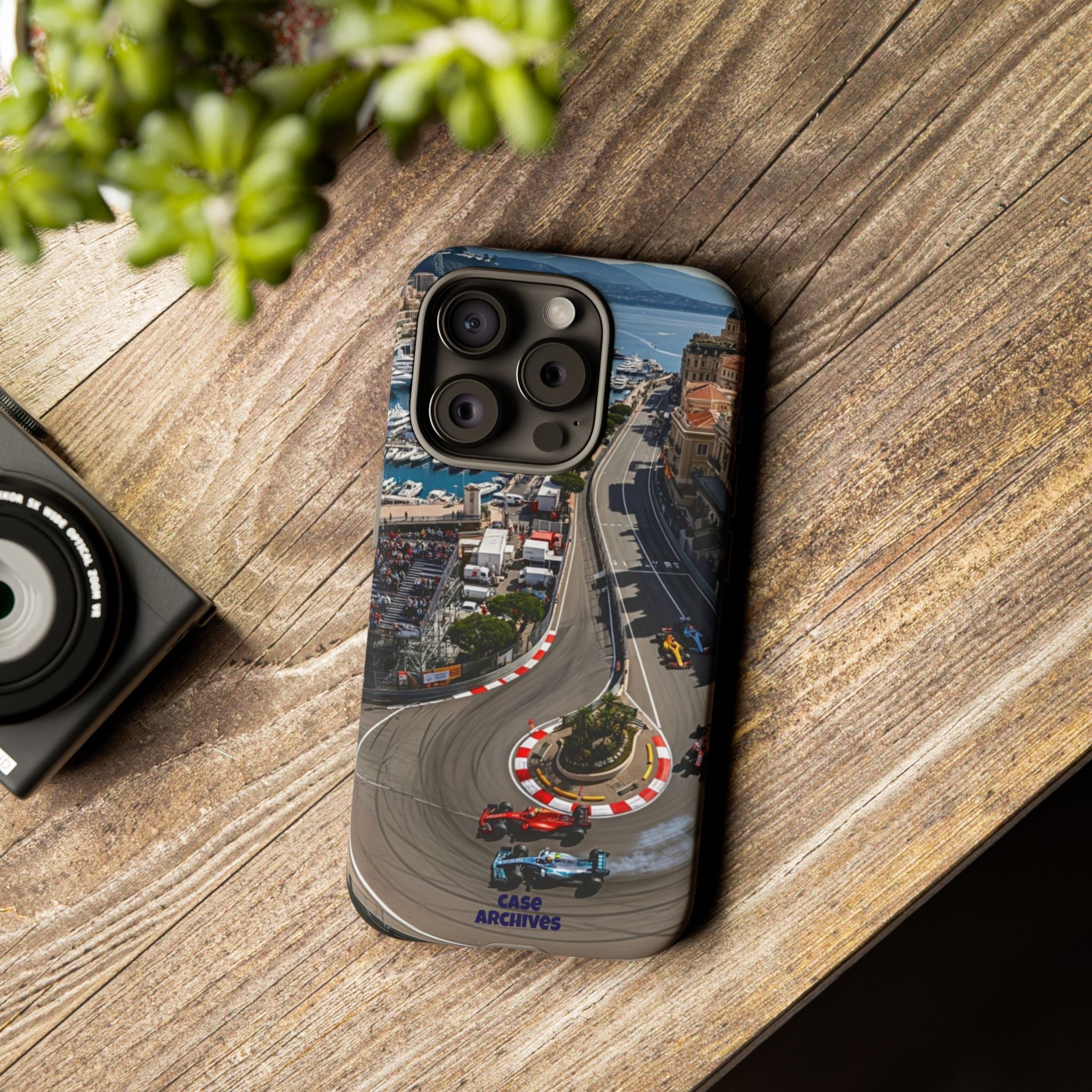 F1 Circuit Phone Case – Monaco Grand Prix Track Design