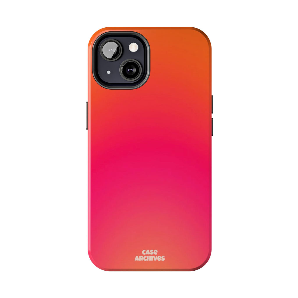 Gradient Tough Phone Case — Sunset Ombre Protective Phone Cover
