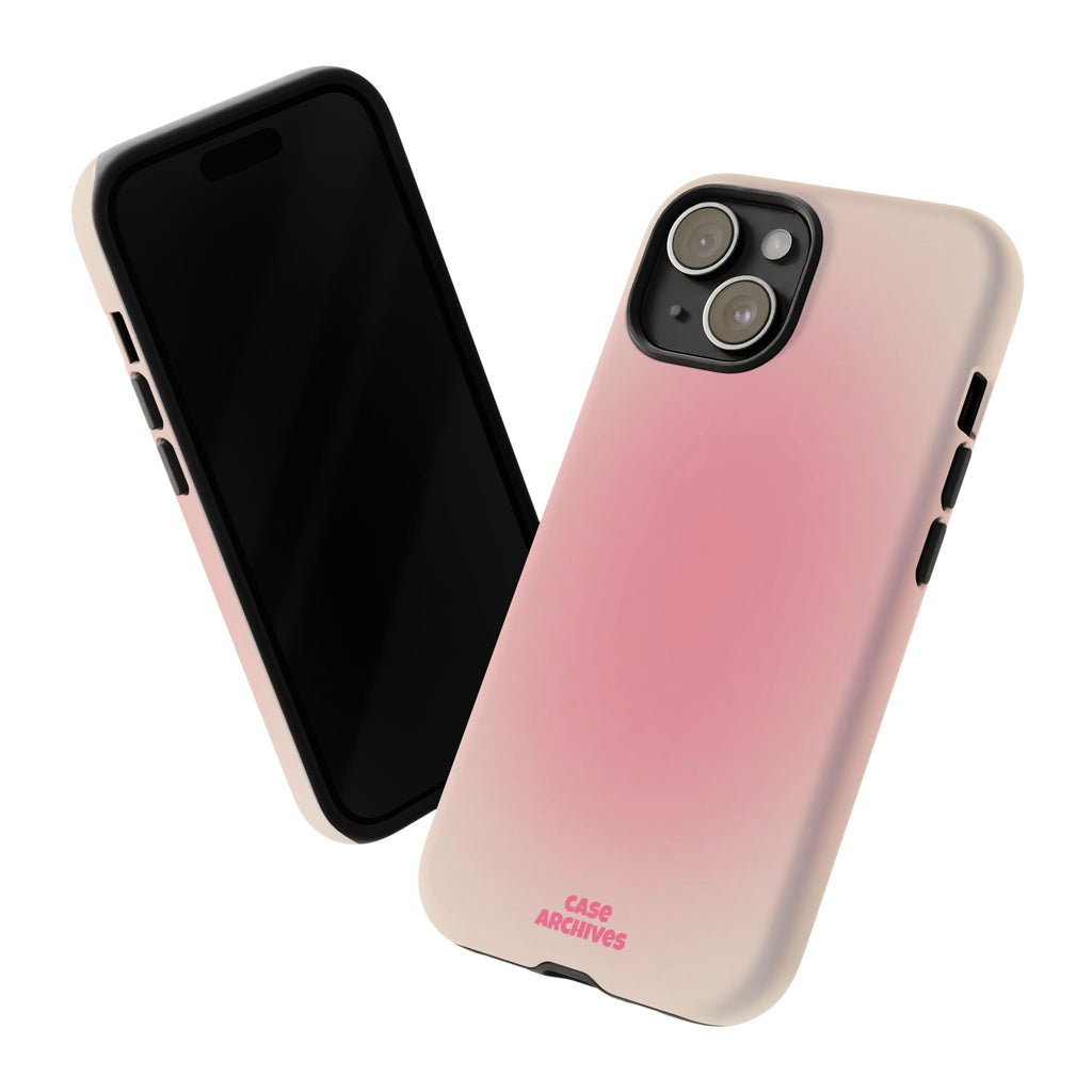 Tough Case – Pink Ombre Protective Phone Case
