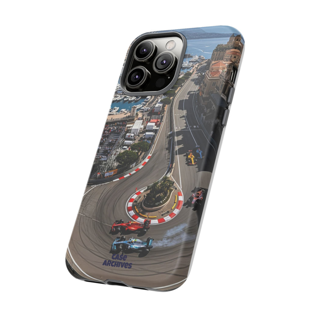 F1 Circuit Phone Case – Monaco Grand Prix Track Design