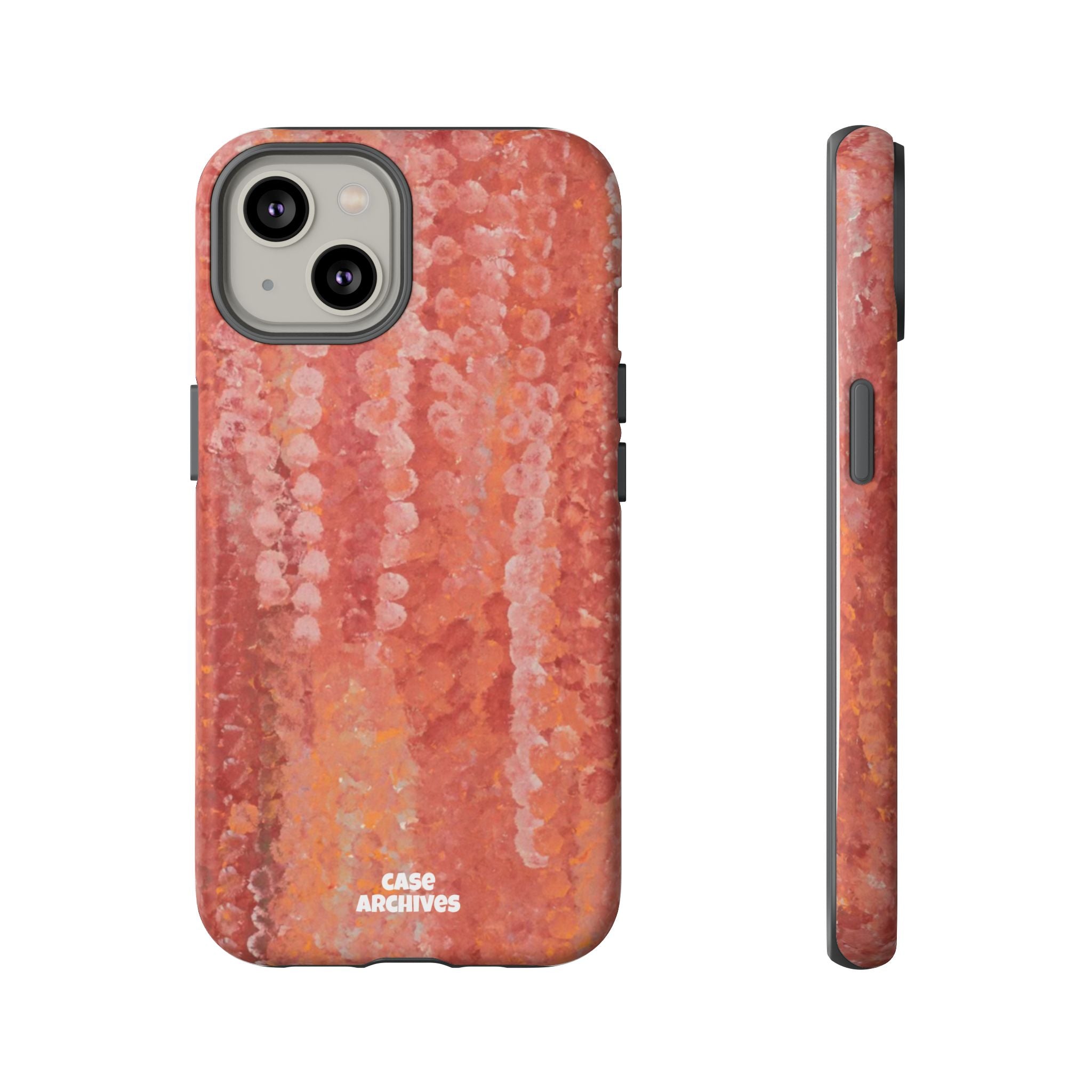 Sequin Coral Tough Phone Case