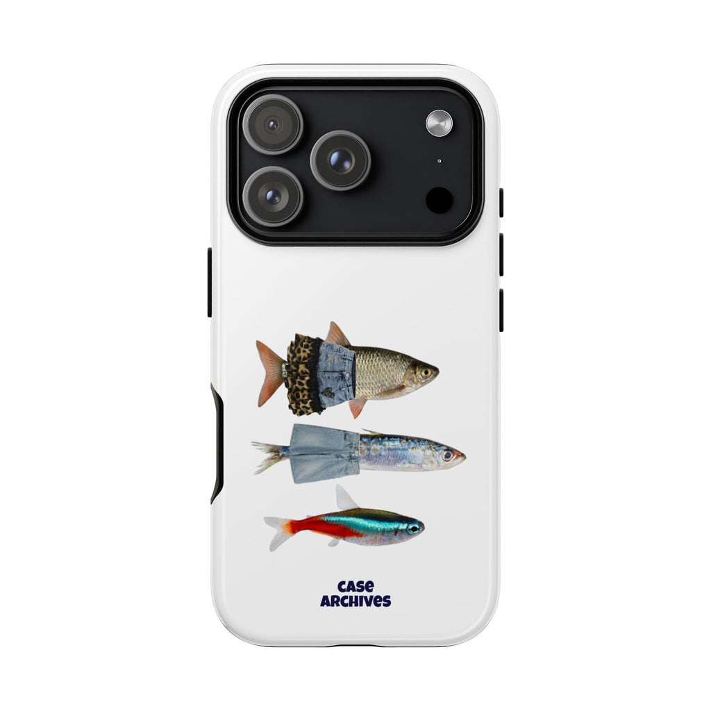 Fish Trio Phone Case — 'Case Archives' Protective iPhone Cover