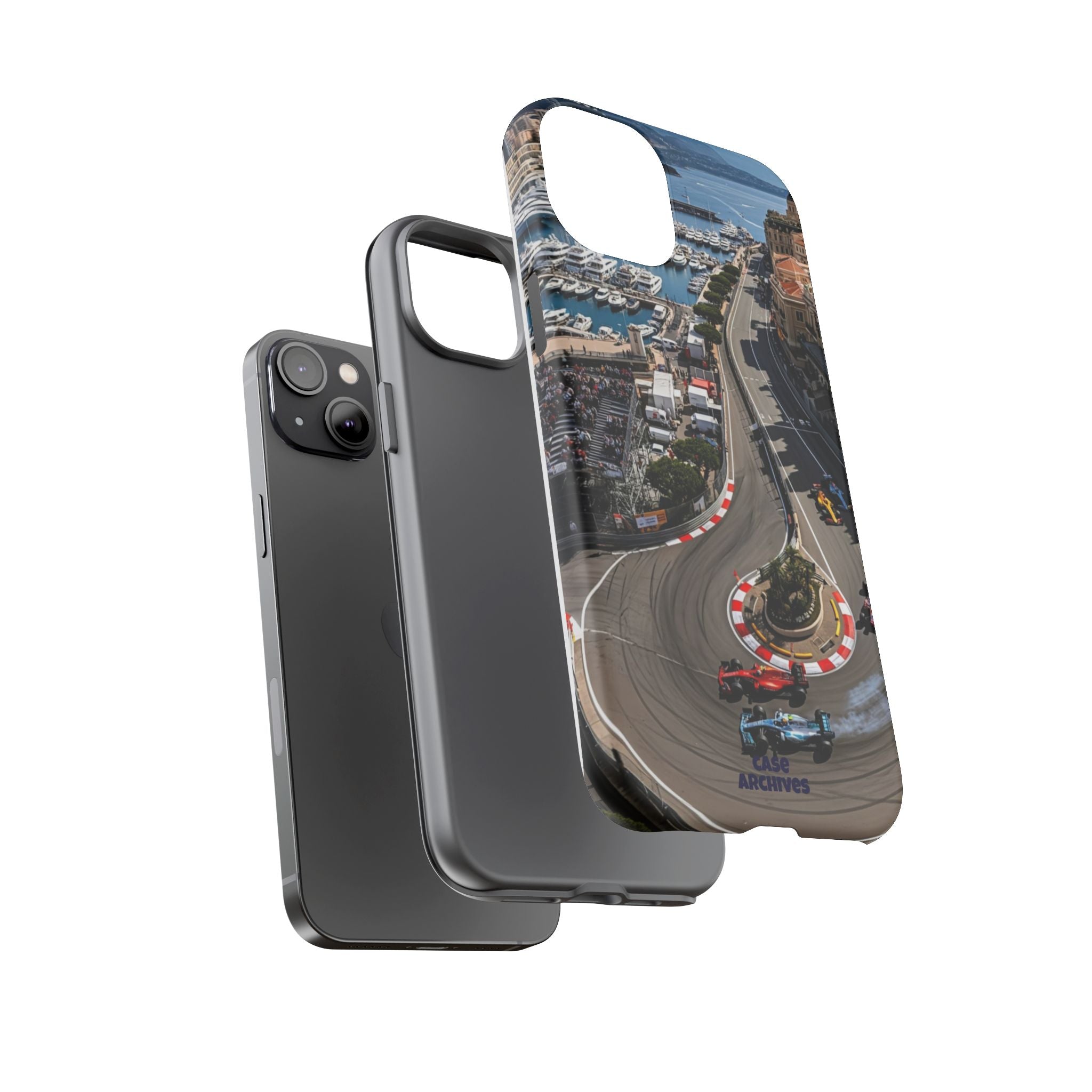 F1 Circuit Phone Case – Monaco Grand Prix Track Design