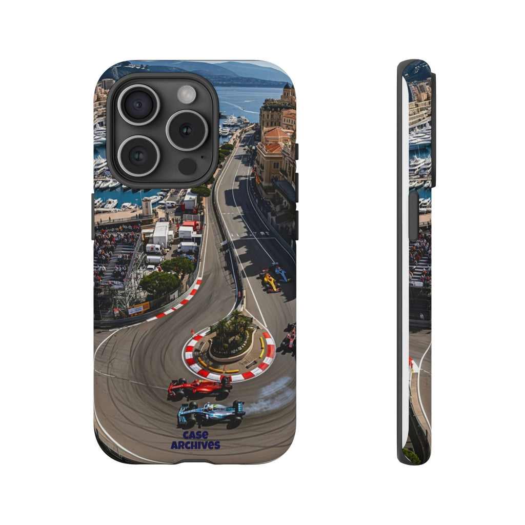 F1 Circuit Phone Case – Monaco Grand Prix Track Design