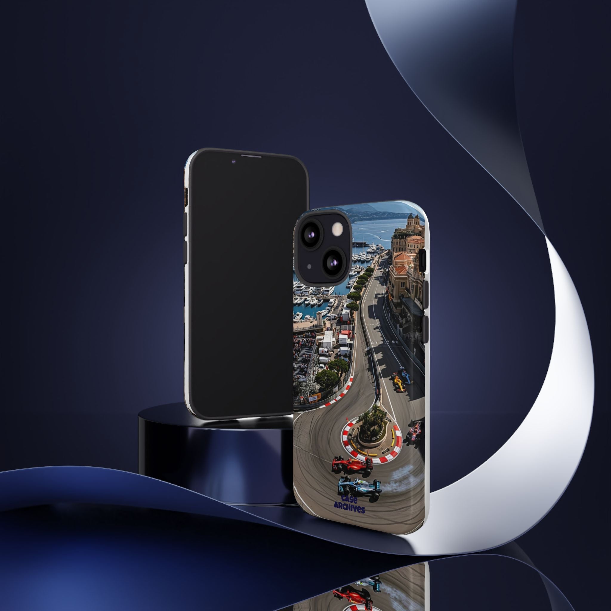 F1 Circuit Phone Case – Monaco Grand Prix Track Design