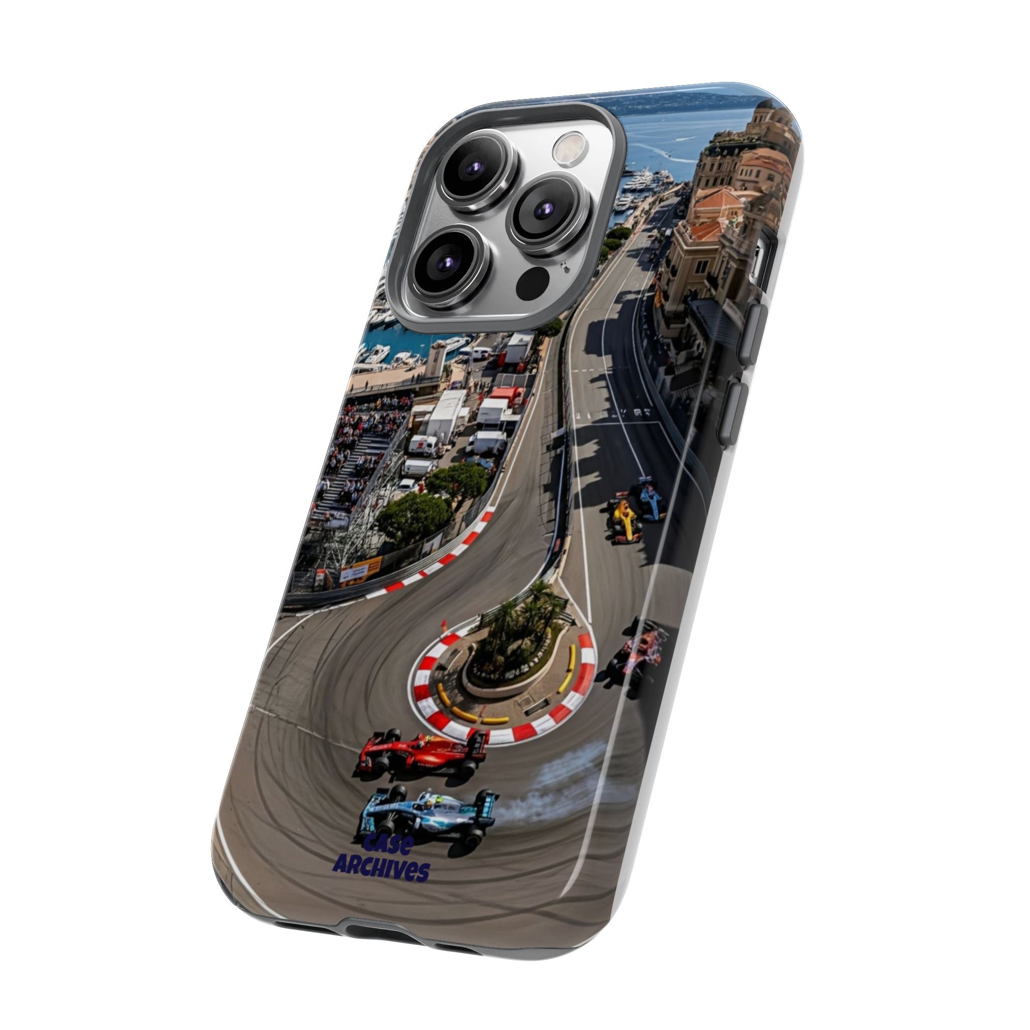 F1 Circuit Phone Case – Monaco Grand Prix Track Design