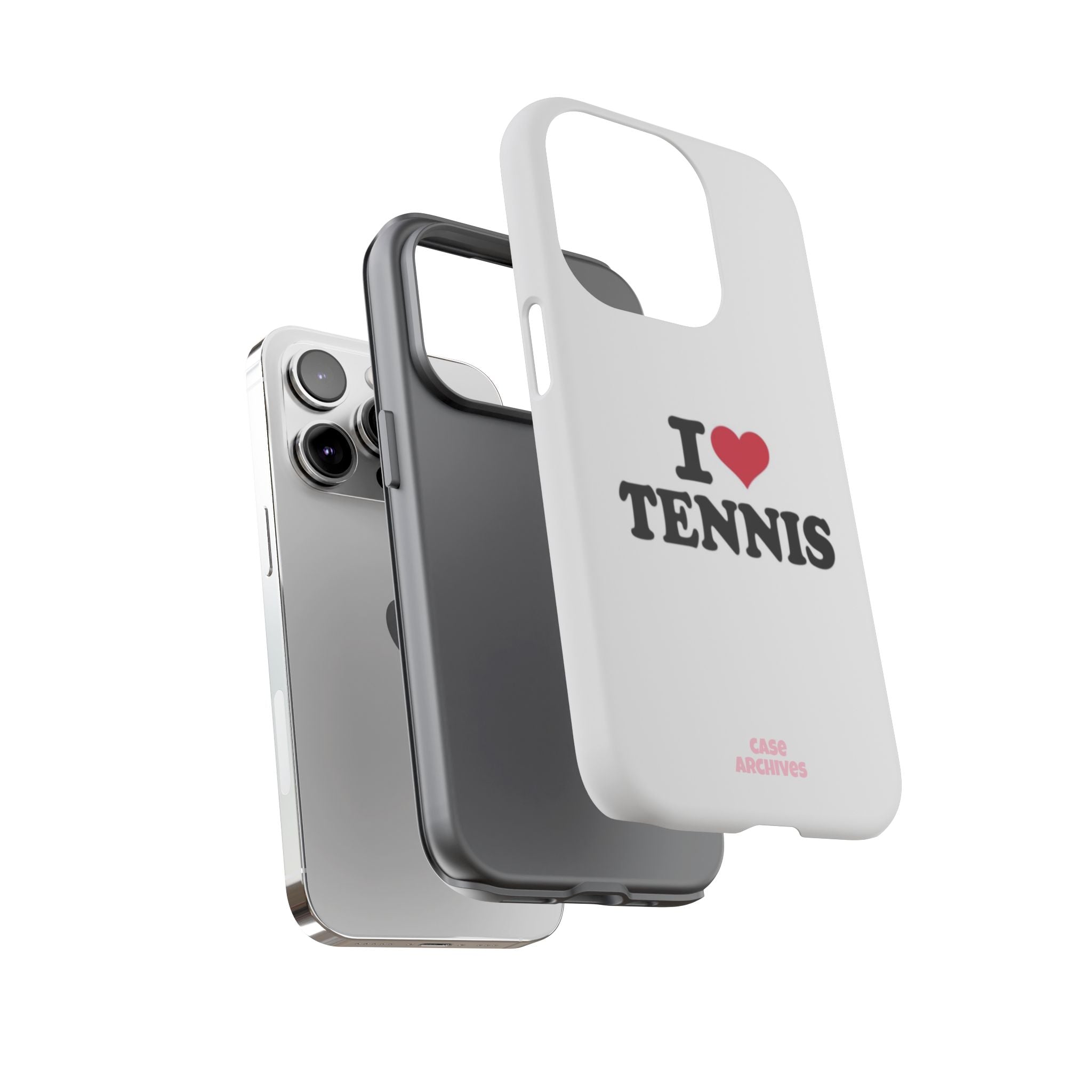 I LOVE  Tennis Phone Case