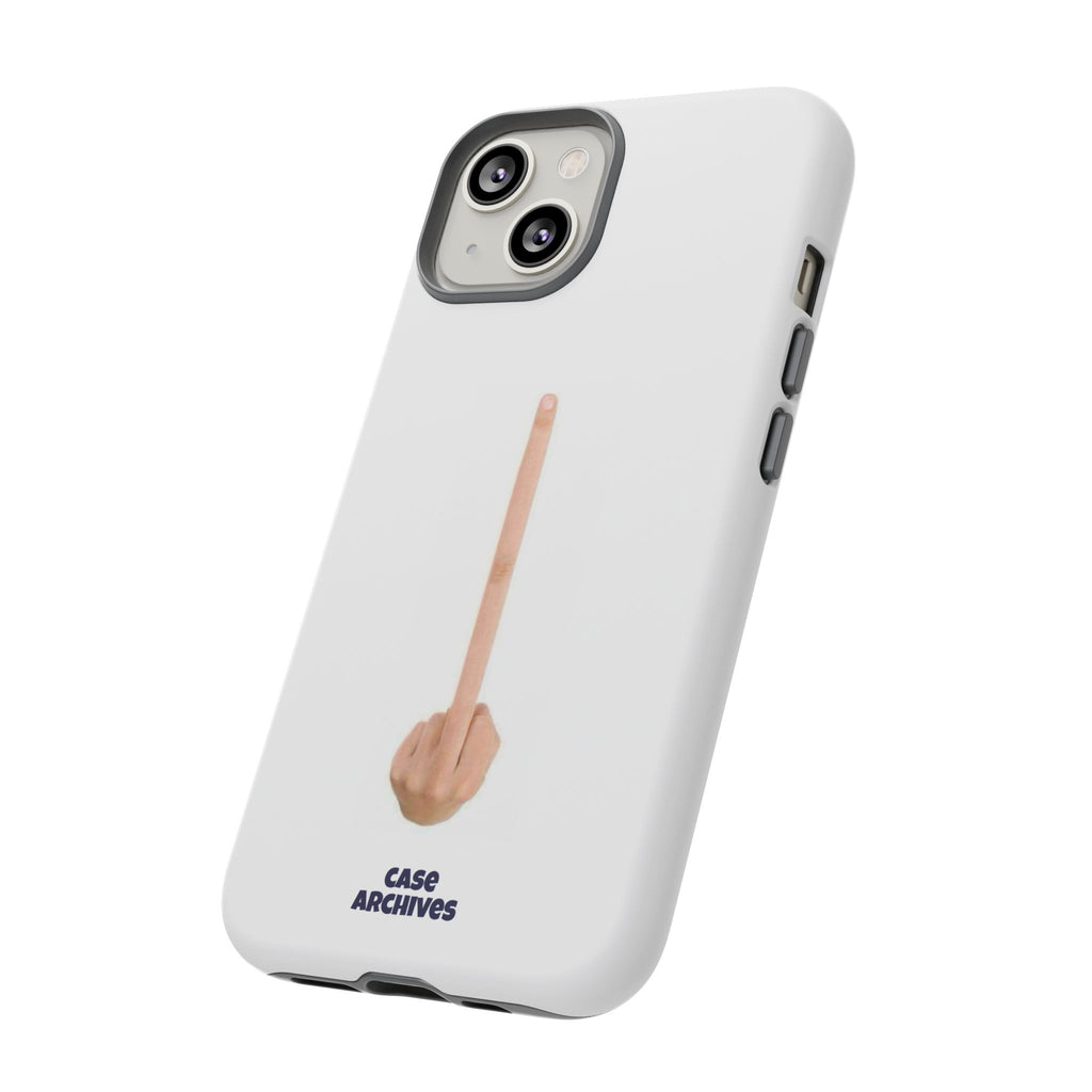 Phone Case — Minimalist Middle Finger Design (Case Archives)