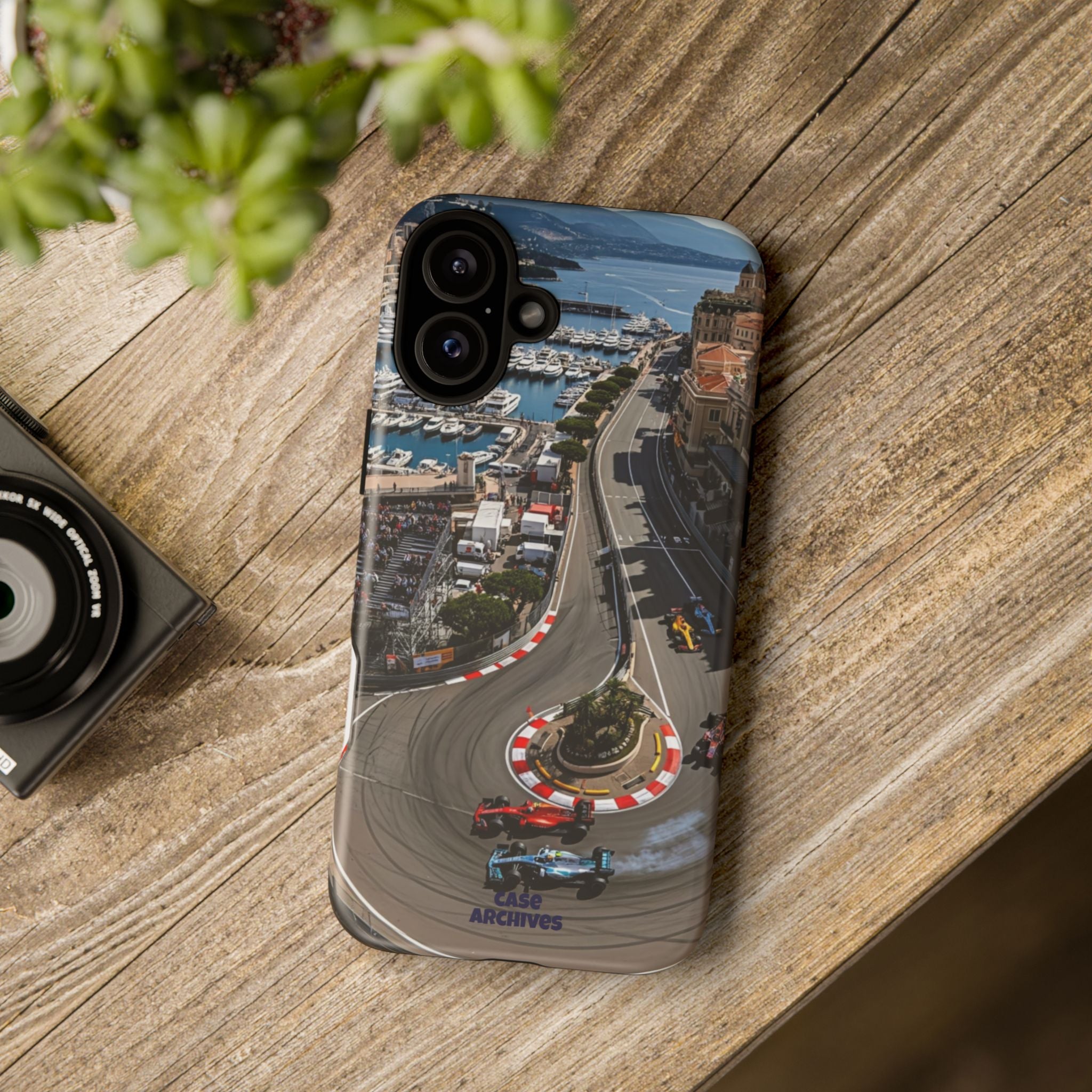 F1 Circuit Phone Case – Monaco Grand Prix Track Design