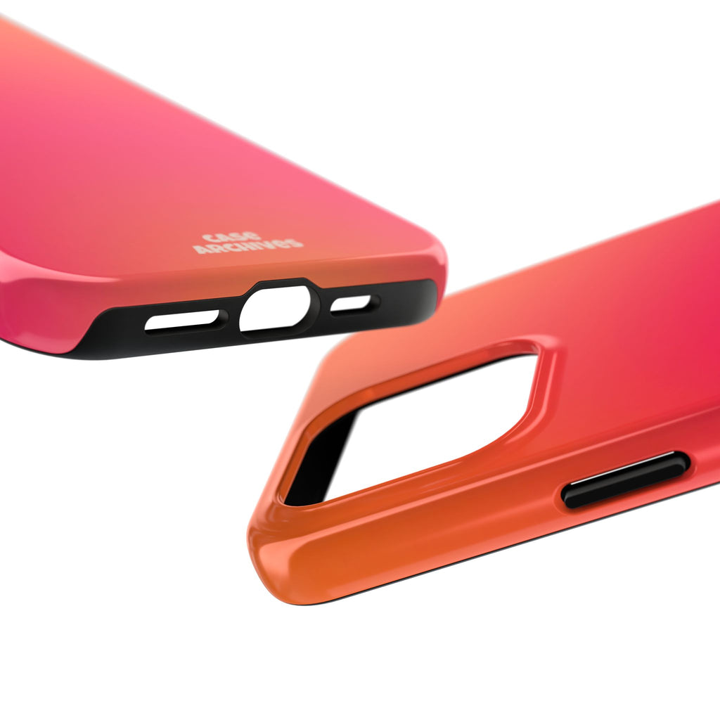 Gradient Tough Phone Case — Sunset Ombre Protective Phone Cover