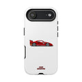 Phone Case — Red Vintage Race Car Design (Case Archives)