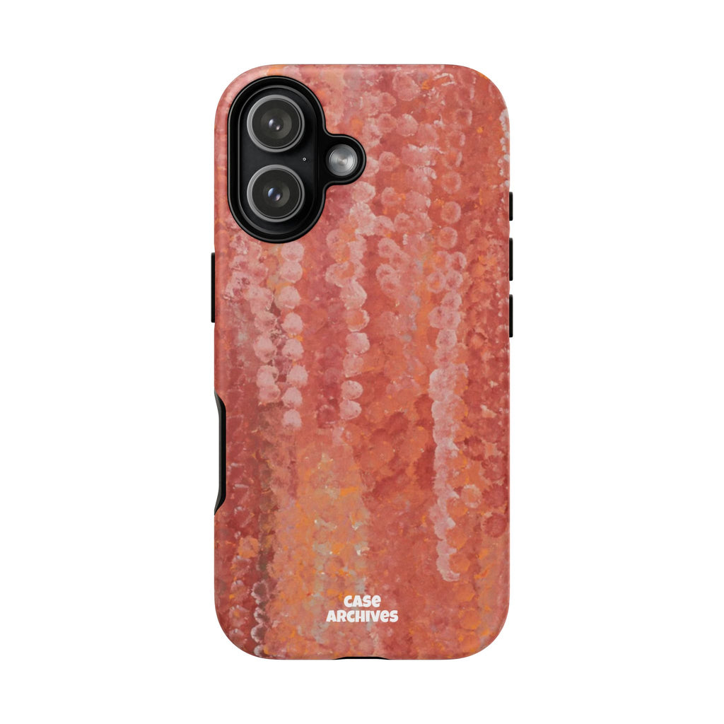 Sequin Coral Tough Phone Case