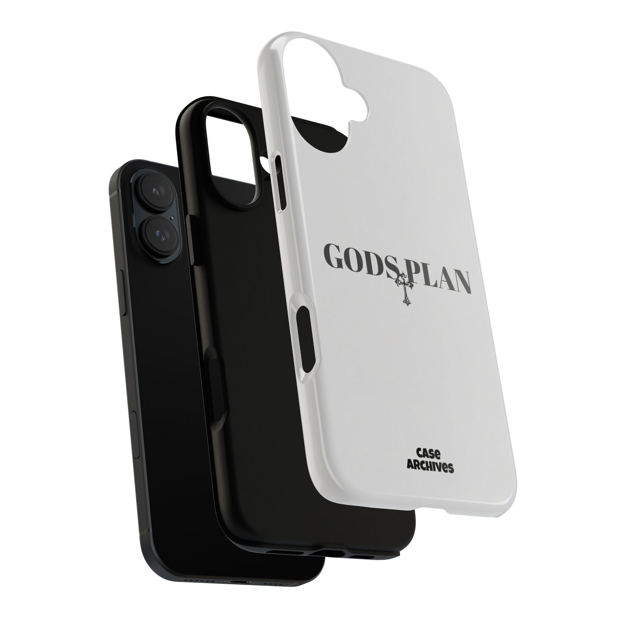 God's Plan Tough Phone Case — Minimal Faith-Inspired Protective Cover