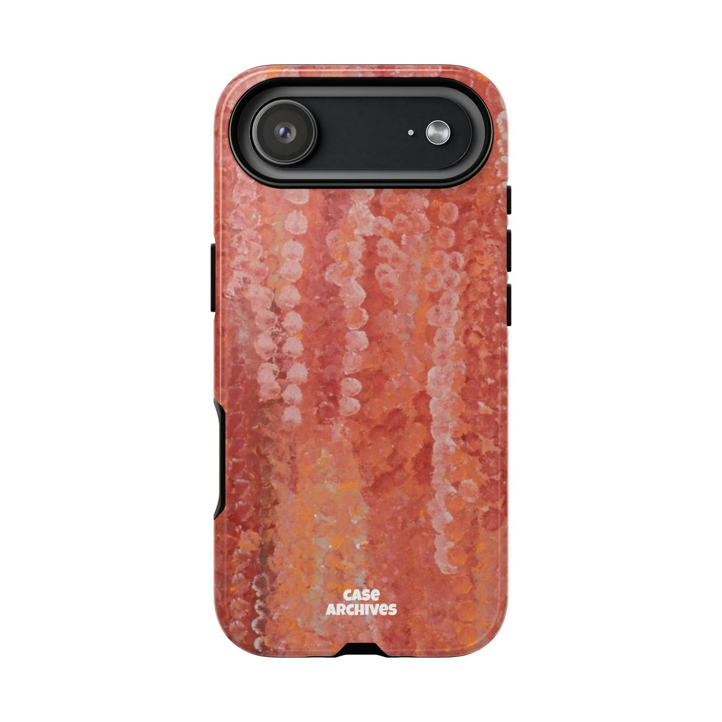 Sequin Coral Tough Phone Case
