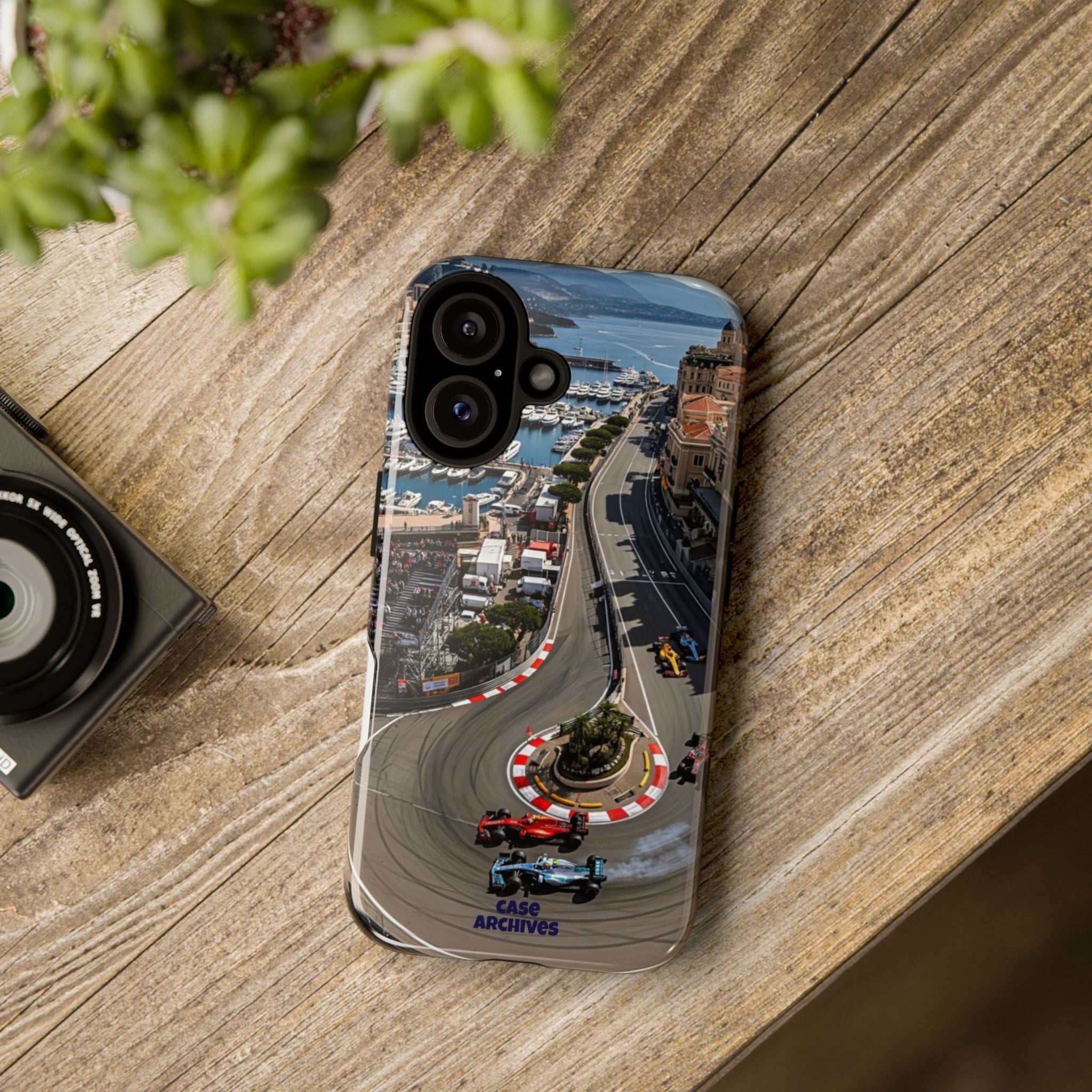 F1 Circuit Phone Case – Monaco Grand Prix Track Design