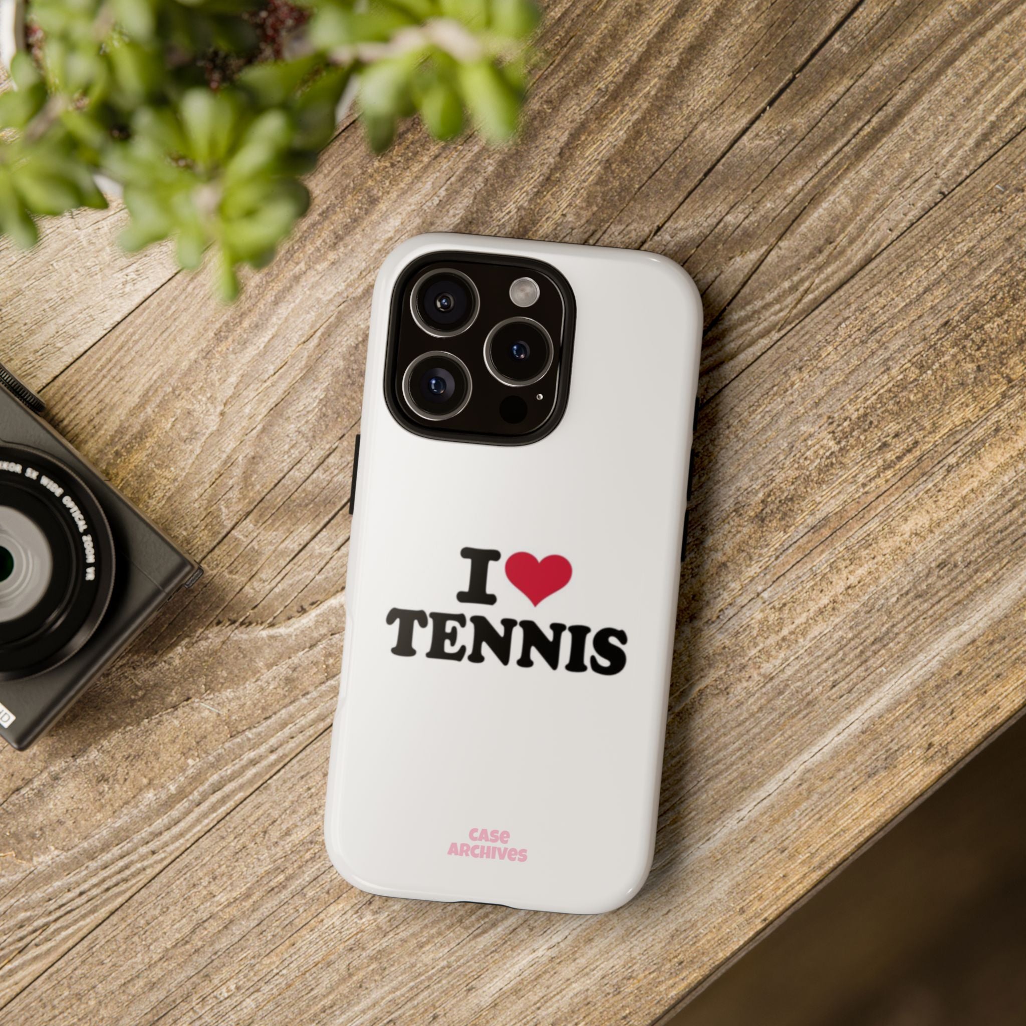 I LOVE  Tennis Phone Case