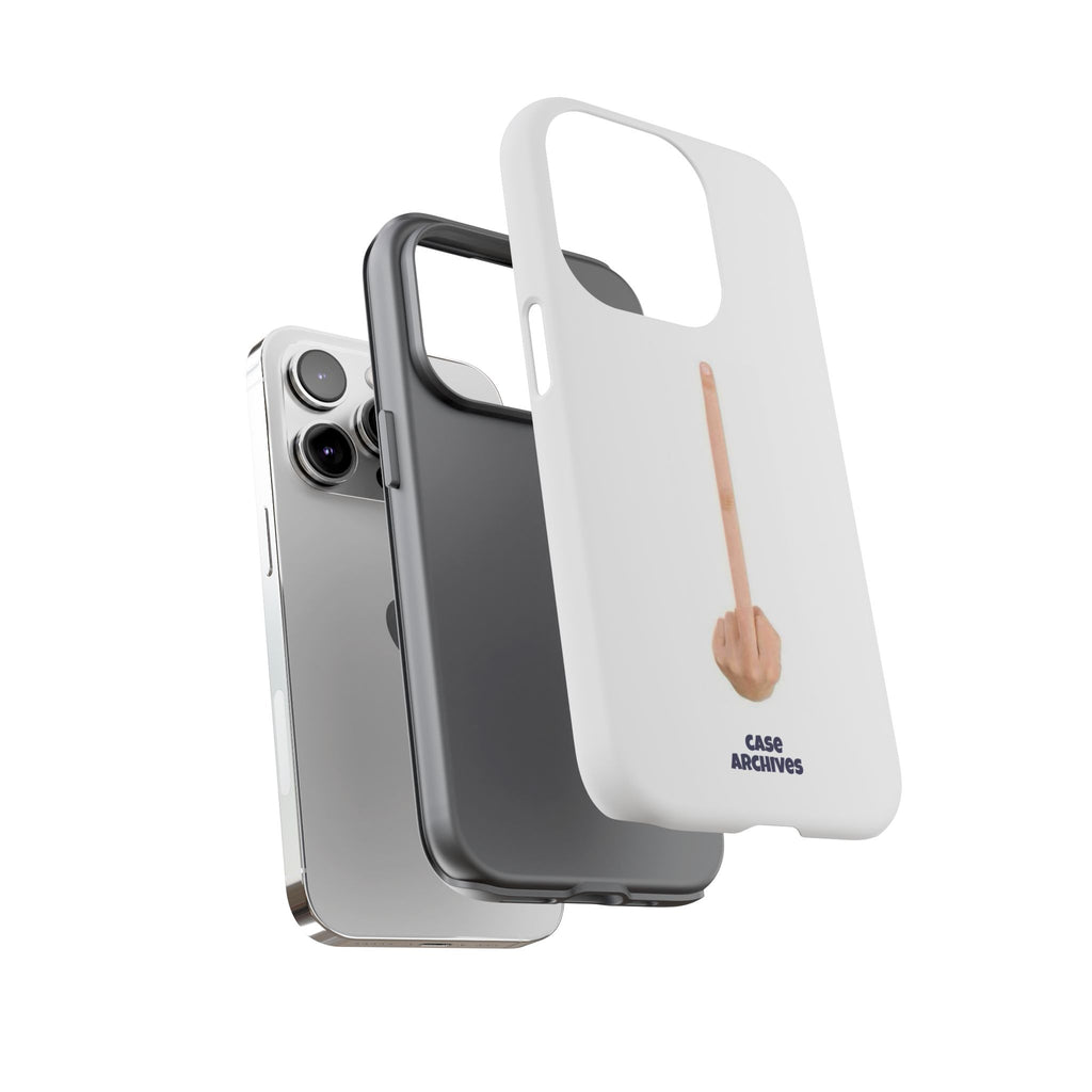 Phone Case — Minimalist Middle Finger Design (Case Archives)