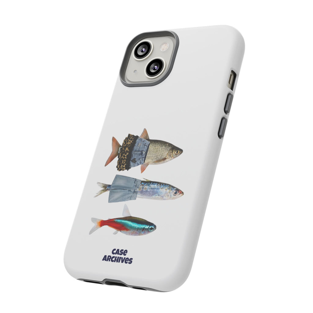 Fish Trio Phone Case — 'Case Archives' Protective iPhone Cover
