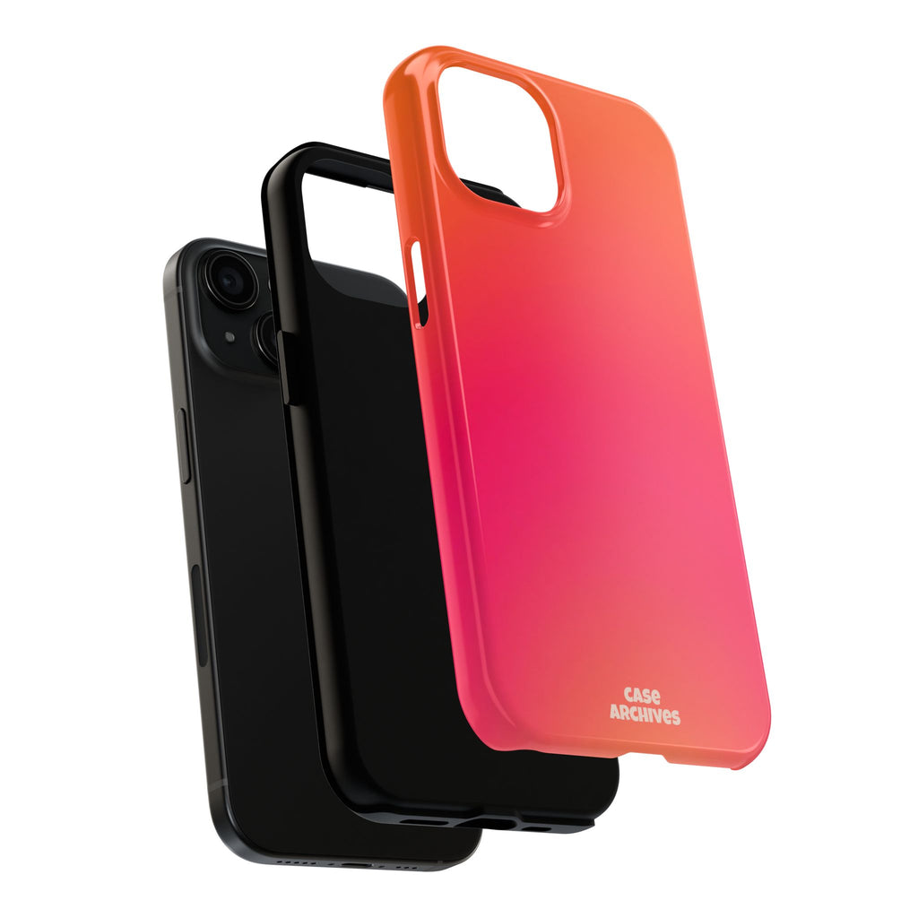 Gradient Tough Phone Case — Sunset Ombre Protective Phone Cover