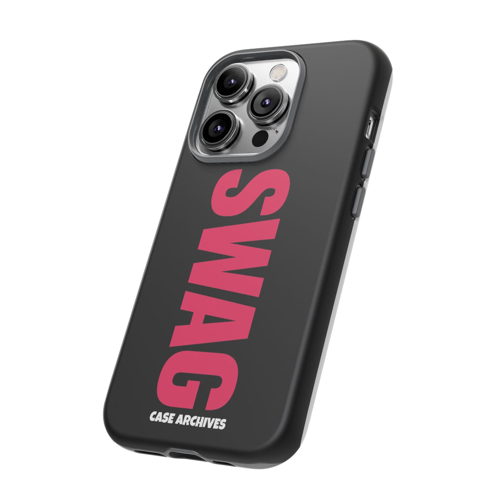 SWAG Vertical Text phone case | Tough Case