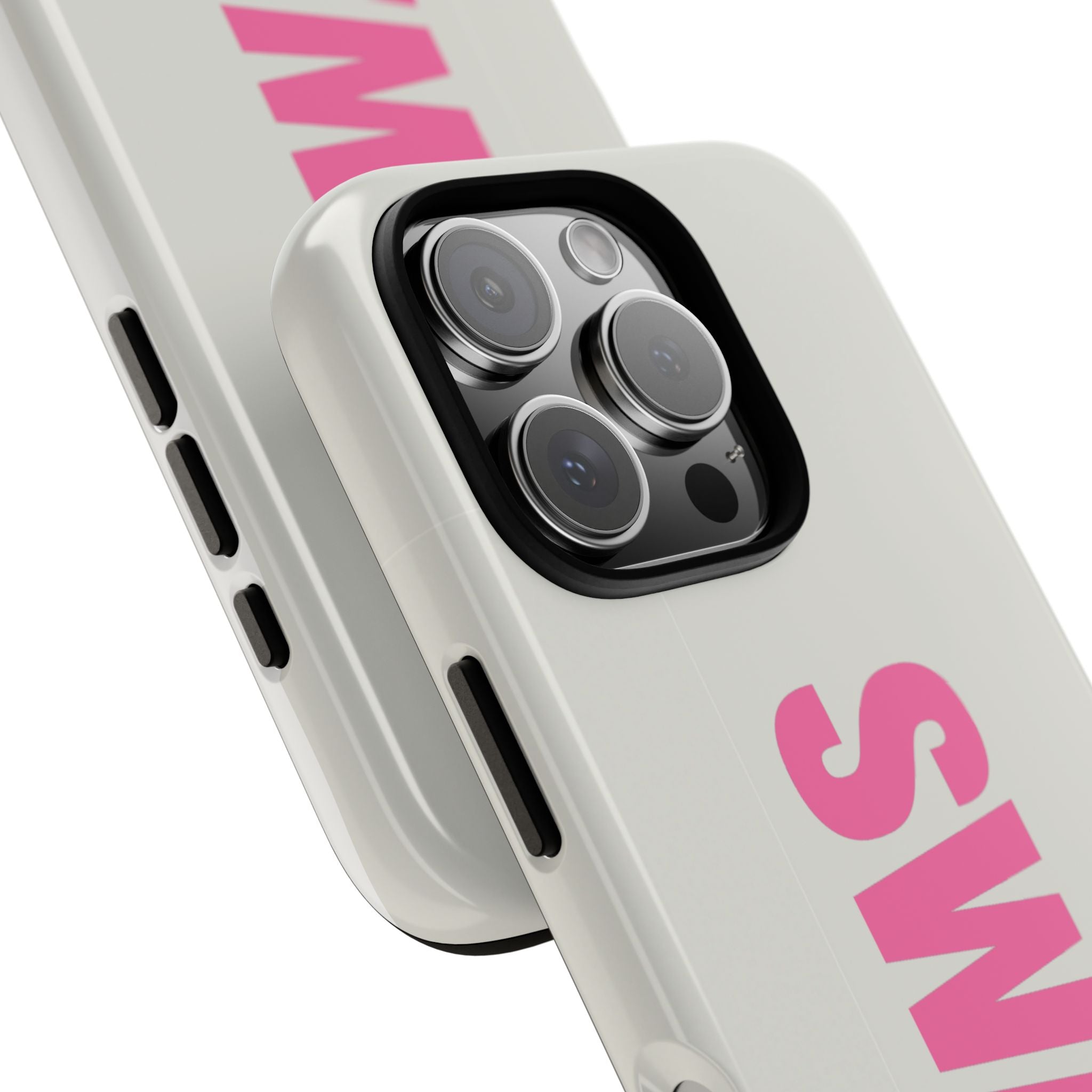 SWAG Phone Case — Bold Pink Vertical Text Tough Case