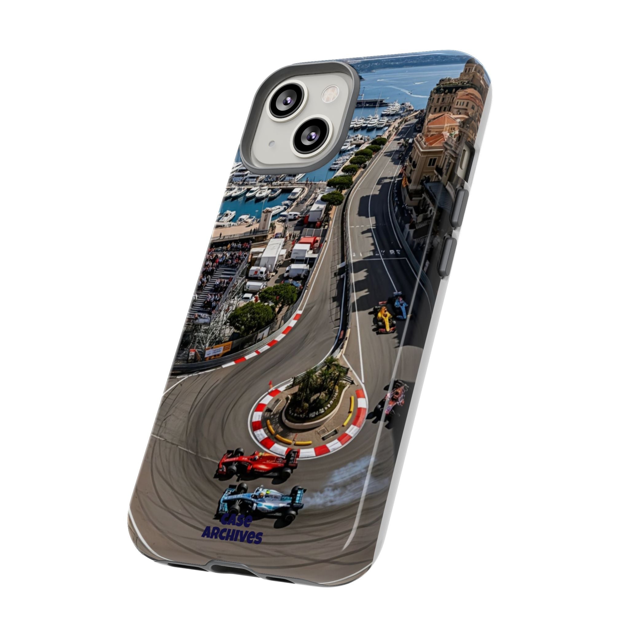 F1 Circuit Phone Case – Monaco Grand Prix Track Design