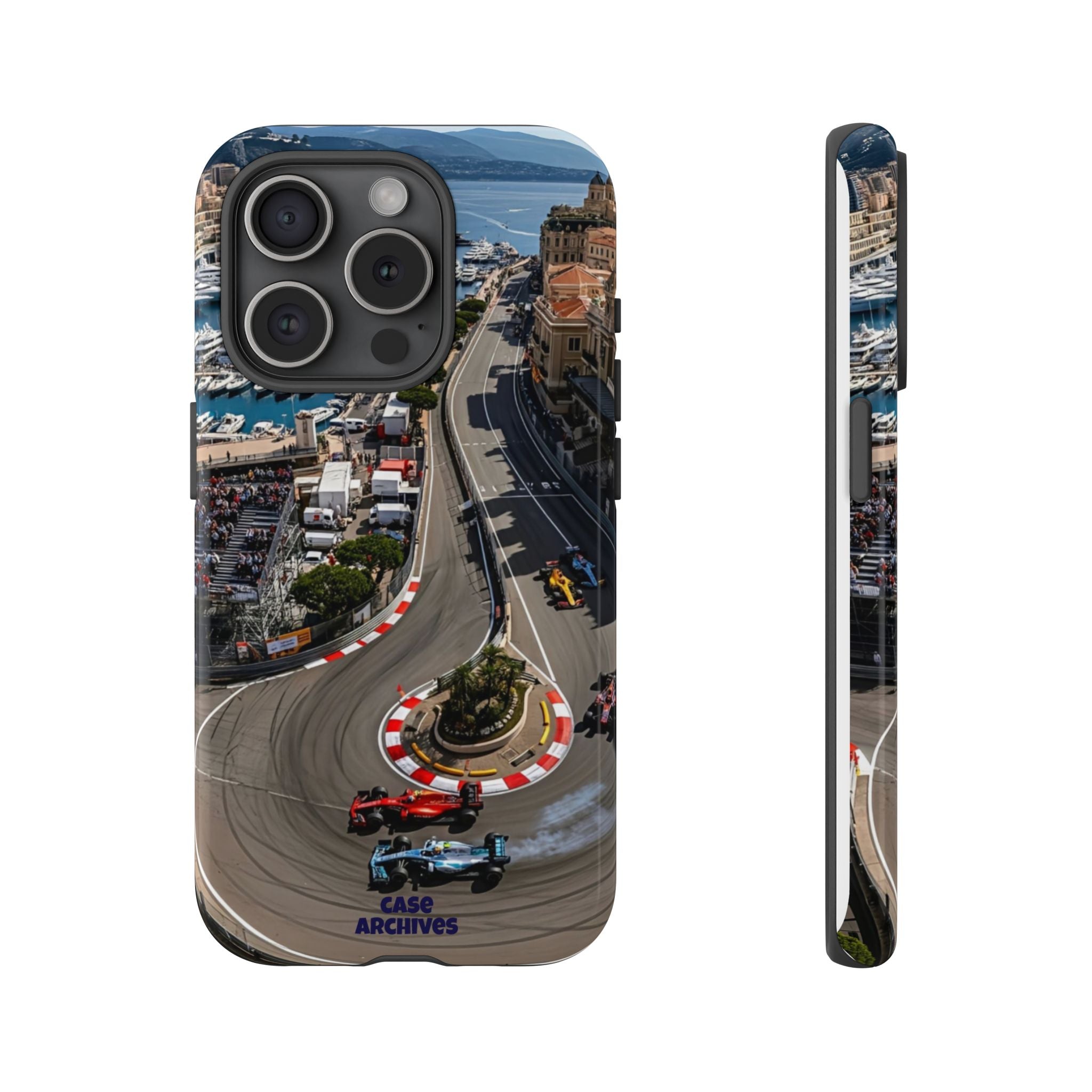 F1 Circuit Phone Case – Monaco Grand Prix Track Design