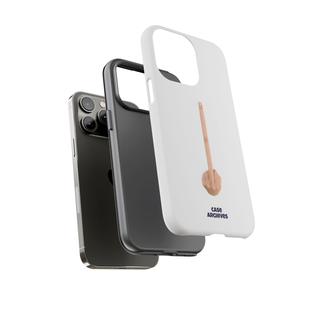 Phone Case — Minimalist Middle Finger Design (Case Archives)