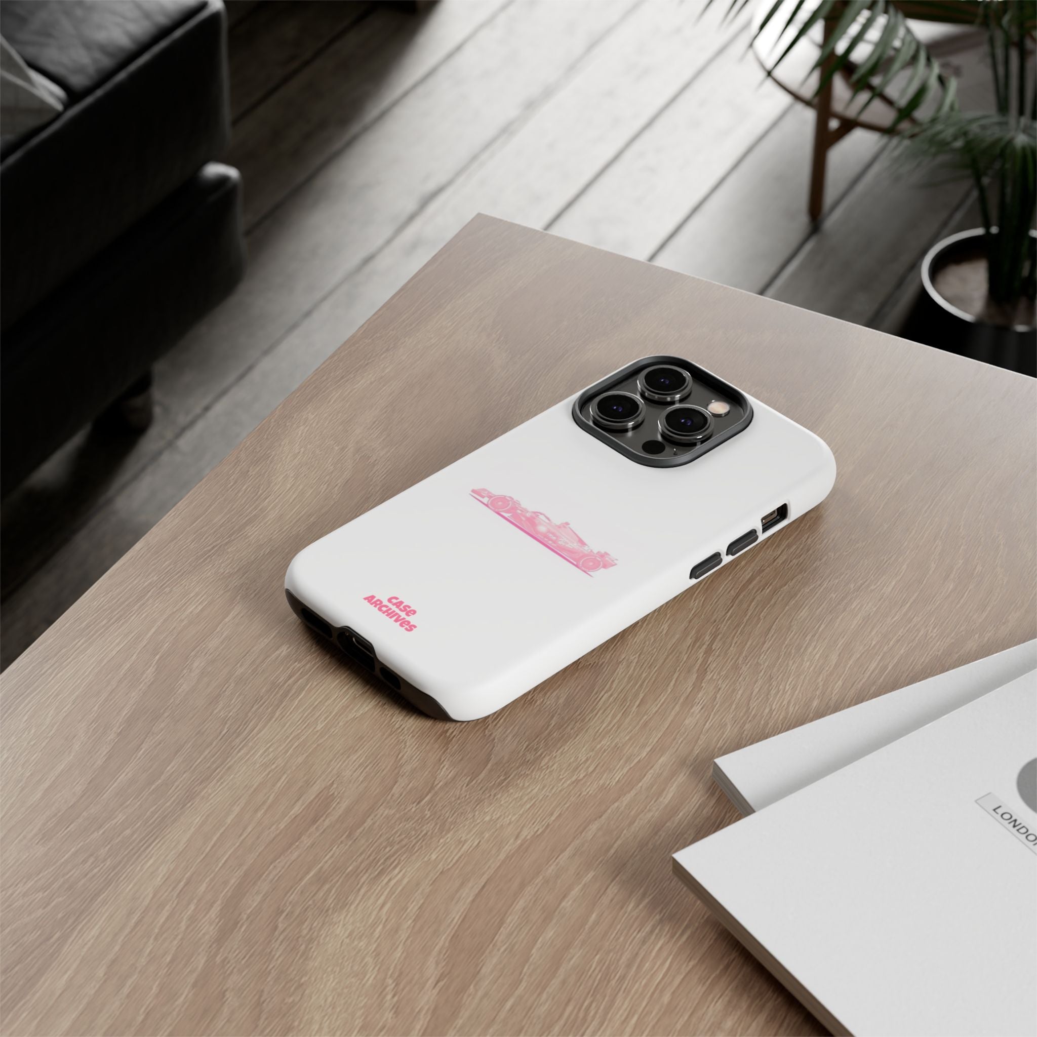 Pink Formula Racecar phone case | Tough Case